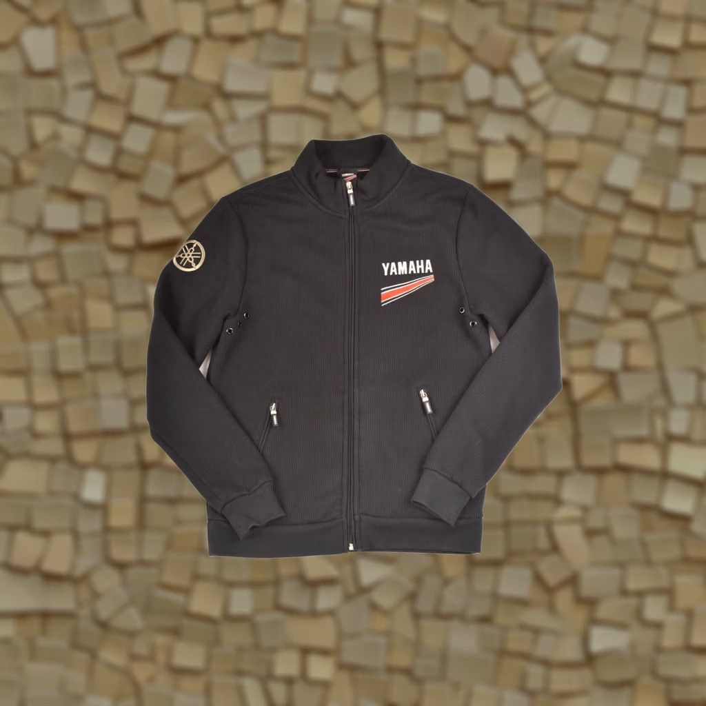 Yamaha Yamaha Revs Rex Waffle Jacket B17AJ108B0 Size S Black Windbreaker Jacket Men XS-XL? Size US S / EU 44-46 / 1 - 1 Thumbnail