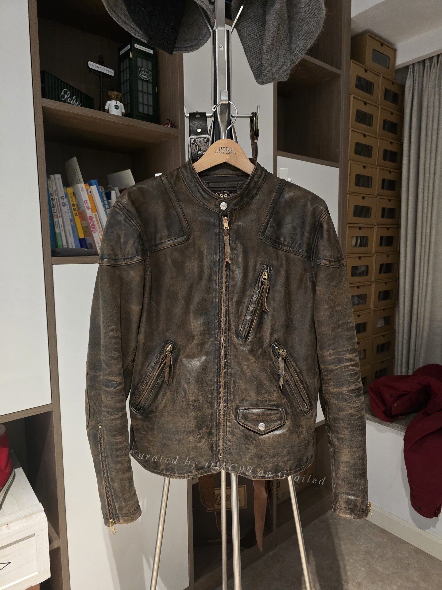 RRL Ralph Lauren RRL Double RL 1930s Leather Jacket ，size M | Grailed