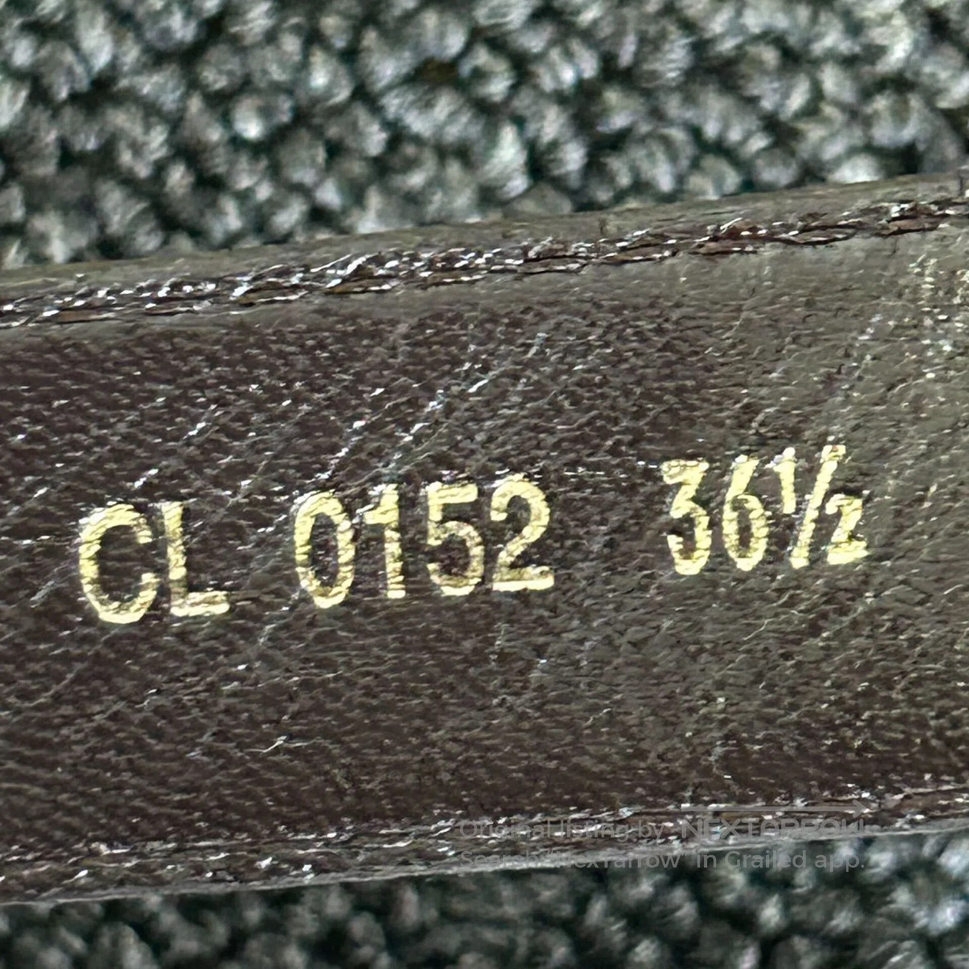 Louis Vuitton Louis Vuitton Brown Tall Printed Boots. Size US 6.5 / IT 36.5 - 7 Thumbnail