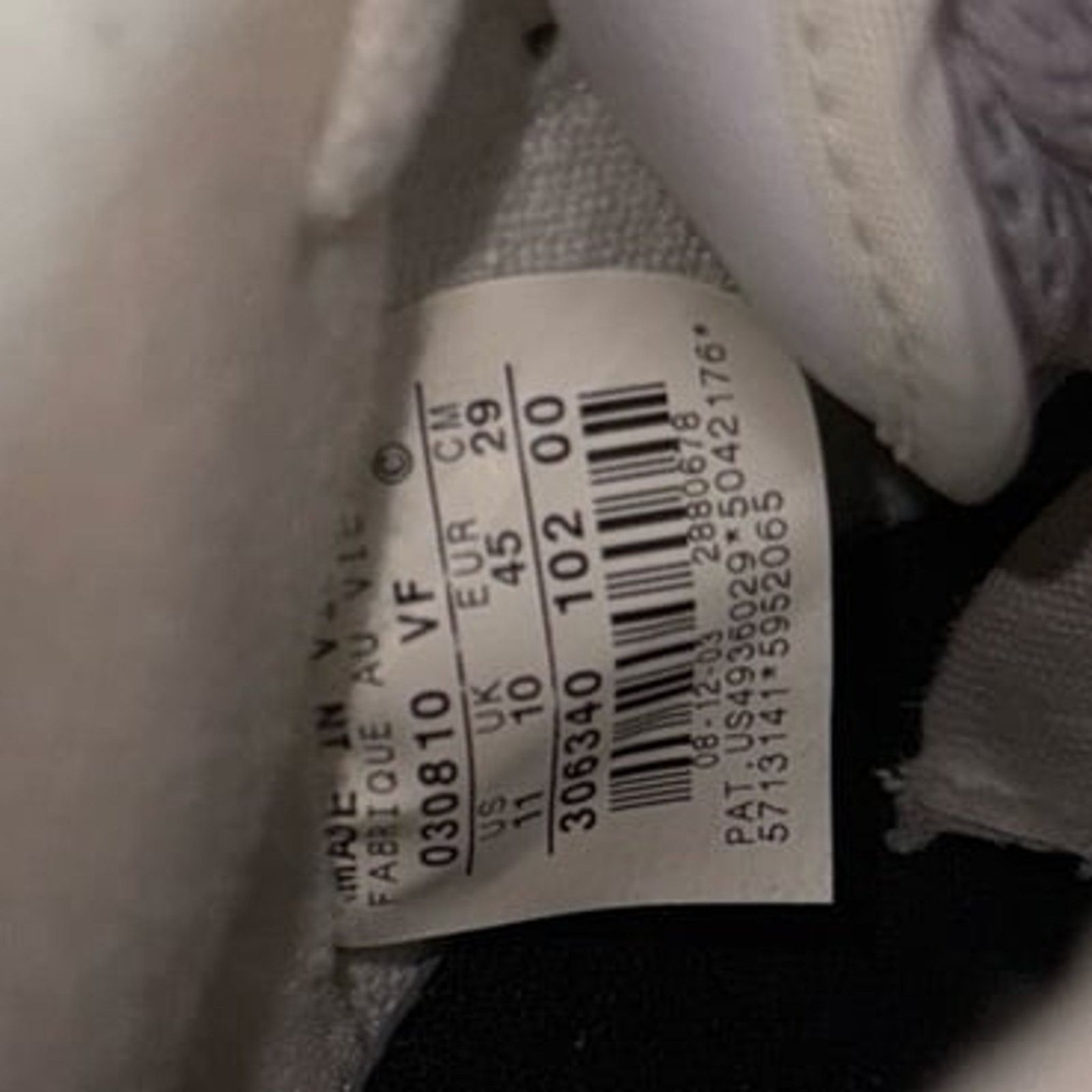 Nike 2003 Nike Air Force 1 Mid NYC White Black Varsity Red Size US 11 / EU 44 - 7 Thumbnail