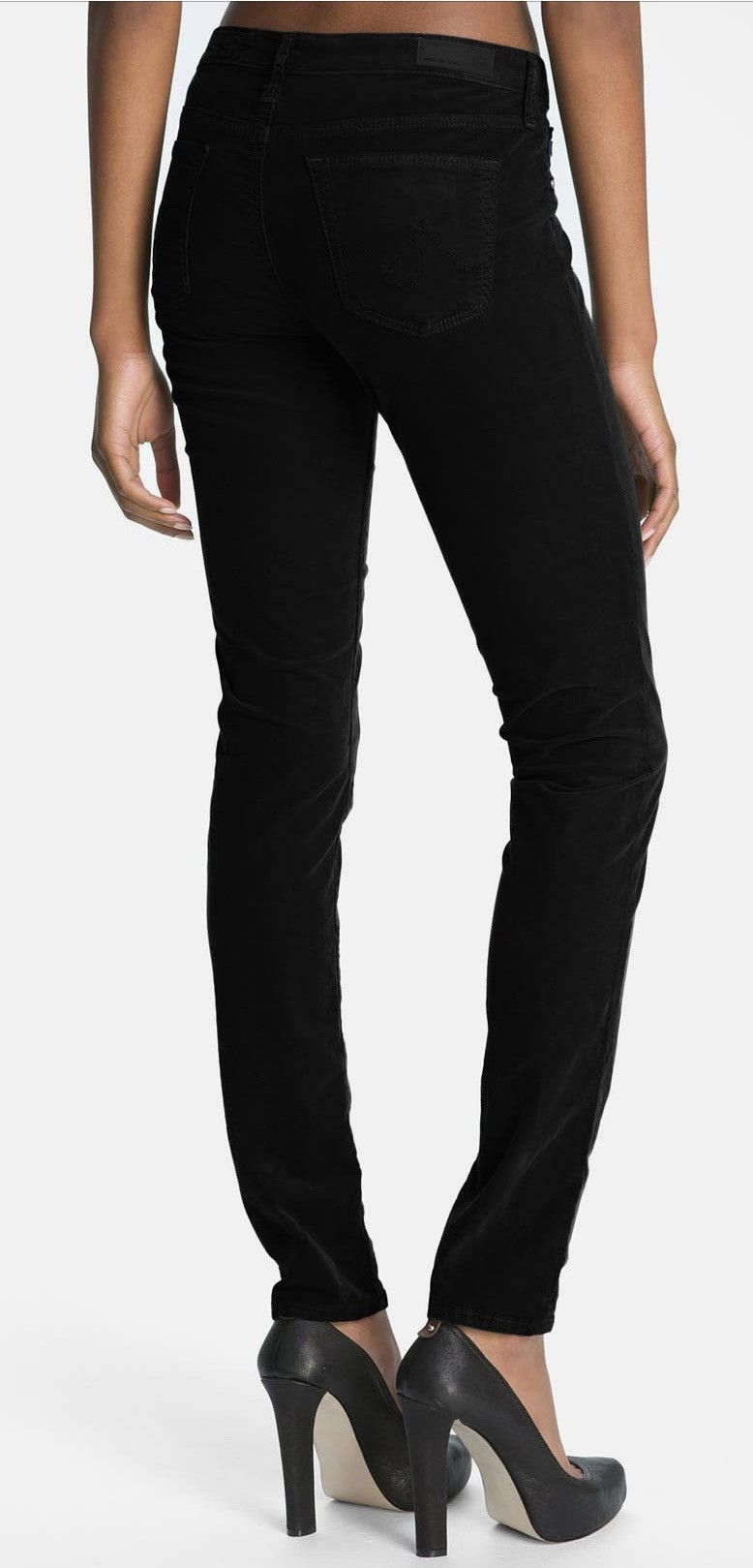 AG Adriano Goldschmied AG Jeans The Legging Super Skinny Corduroy Pants 28 Size 28" / US 6 / IT 42 - 2 Thumbnail