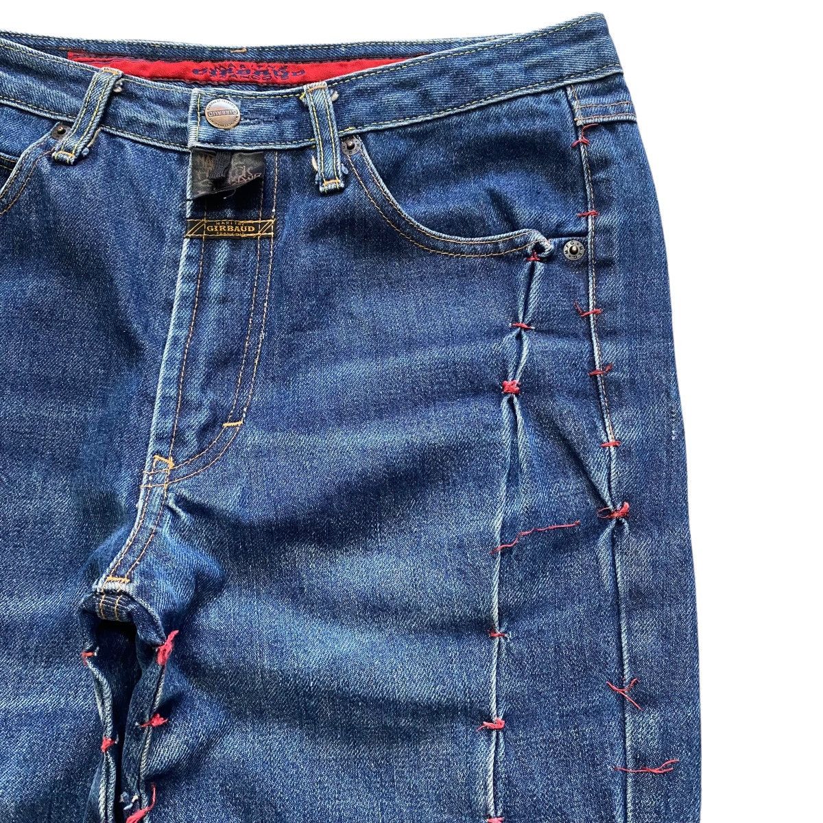 Marithe + Francois Girbaud Marithe Francois Girbaud Denim Bondage Jeans Size 28" / US 6 / IT 42 - 5 Thumbnail