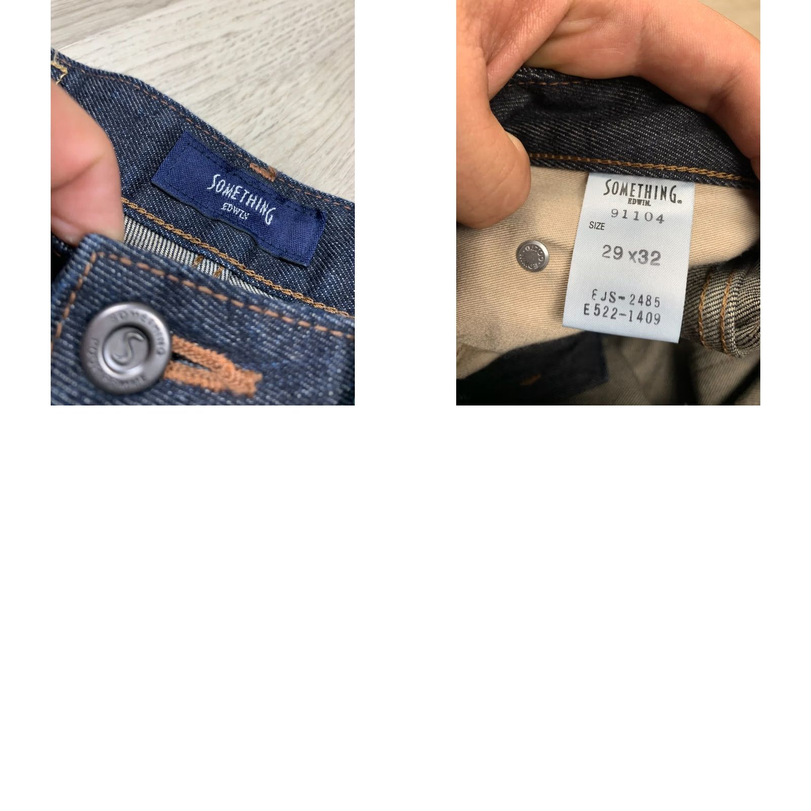 Edwin Edwin Jeans Womens Sophia Size 29 Denim Pants Vintage Blue Regular Fit - 110/85/36 Outseam Inseam Waist Leg Opening, 90s Theme Mens Womens Girls Size 29" - 8 Thumbnail