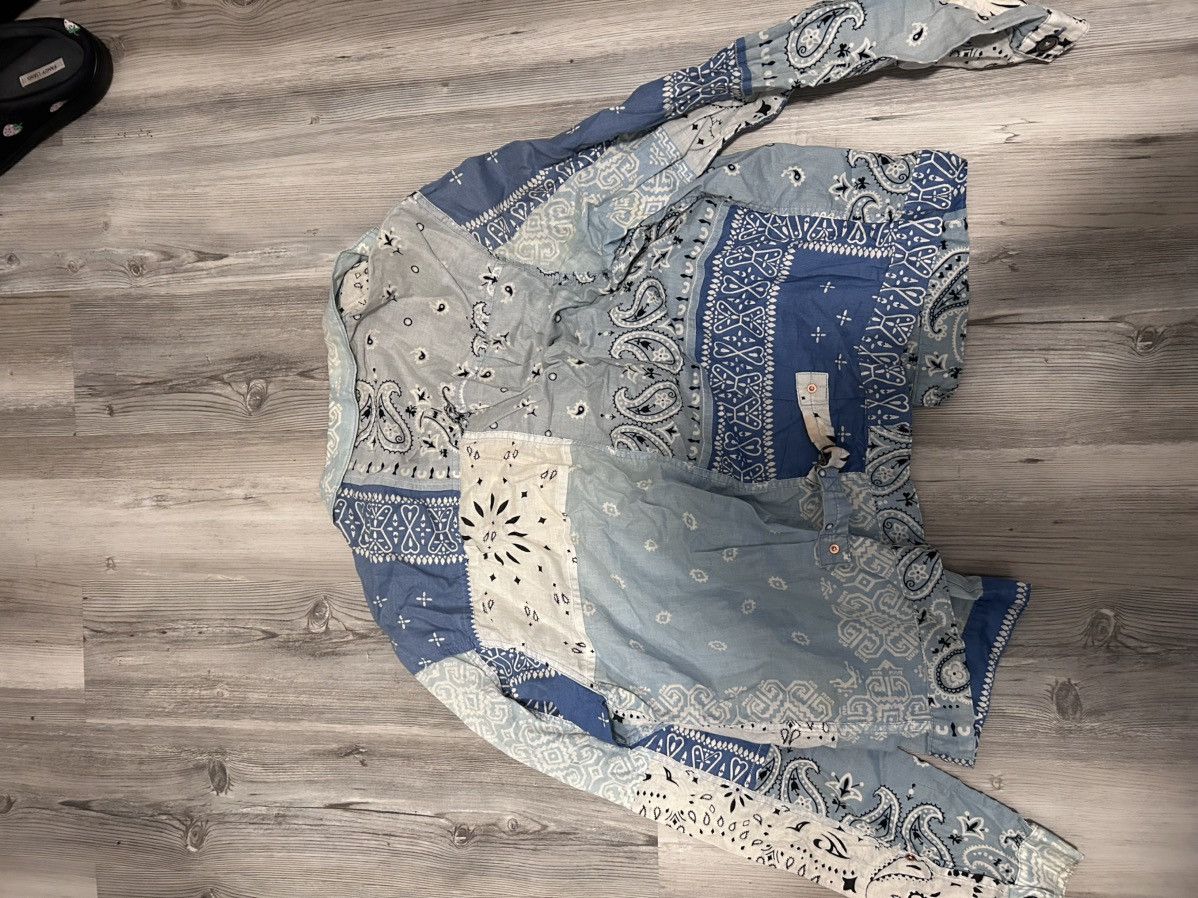 Kapital Kapital Patchwork Bandana Shirt Size US XL / EU 56 / 4 - 3 Thumbnail