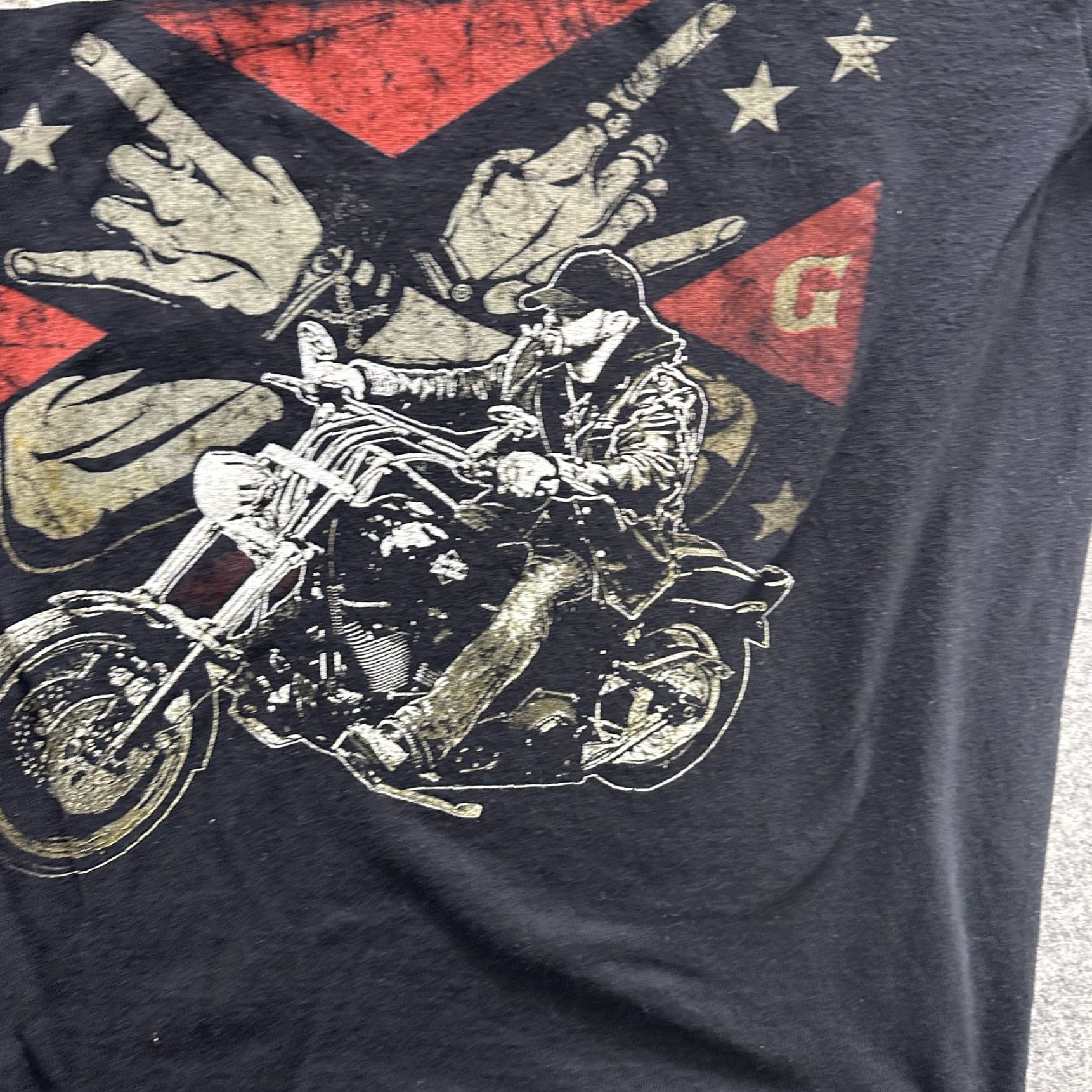 Anvil VINTAGE Brantley Gilbert Shirt Mens Small Let It Ride Tour 2014 Motorcycle Band Tee Size US S / EU 44-46 / 1 - 5 Thumbnail