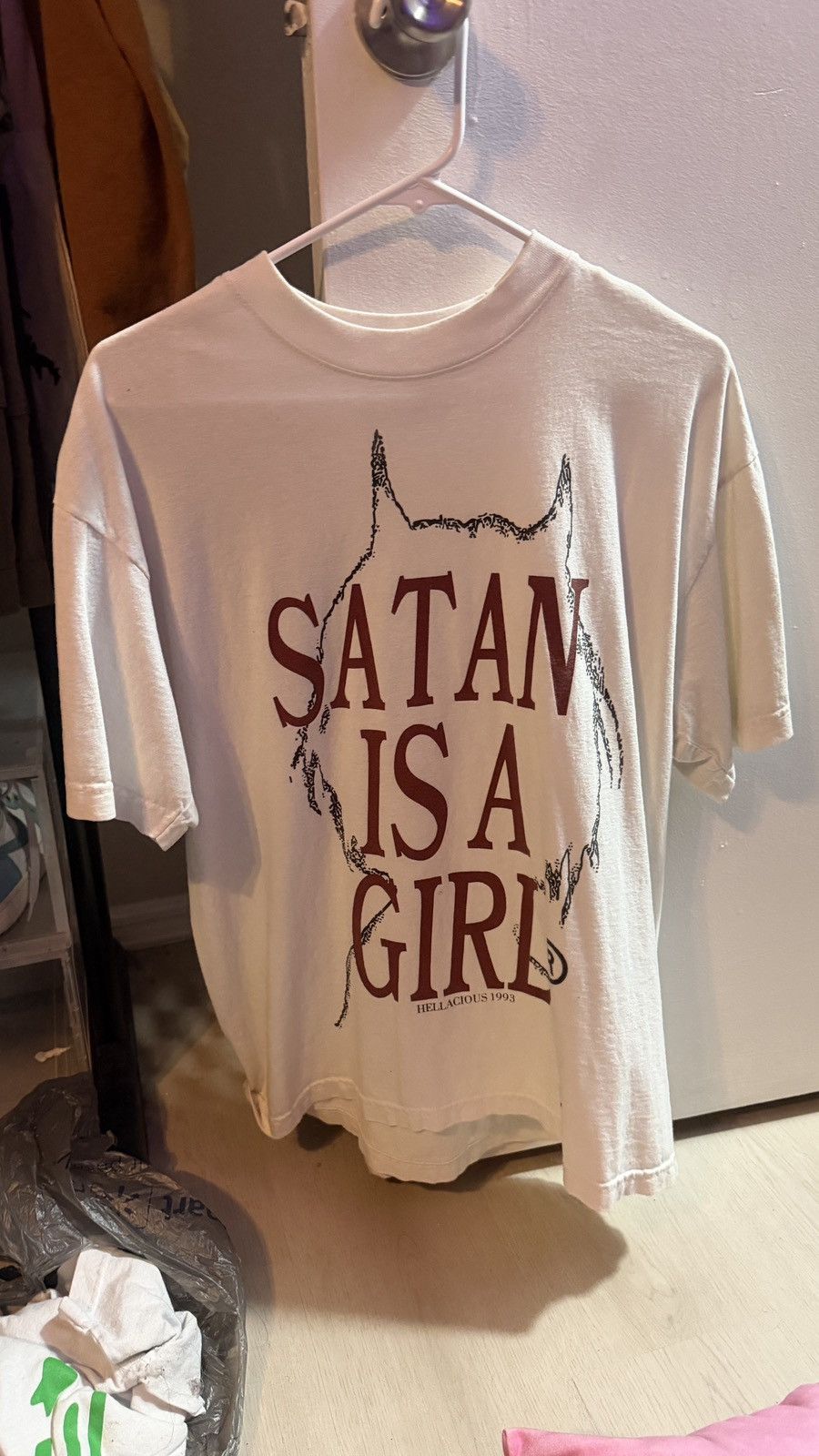 Other Hellacious satan is a girl tee Size US M / EU 48-50 / 2 - 1 Preview