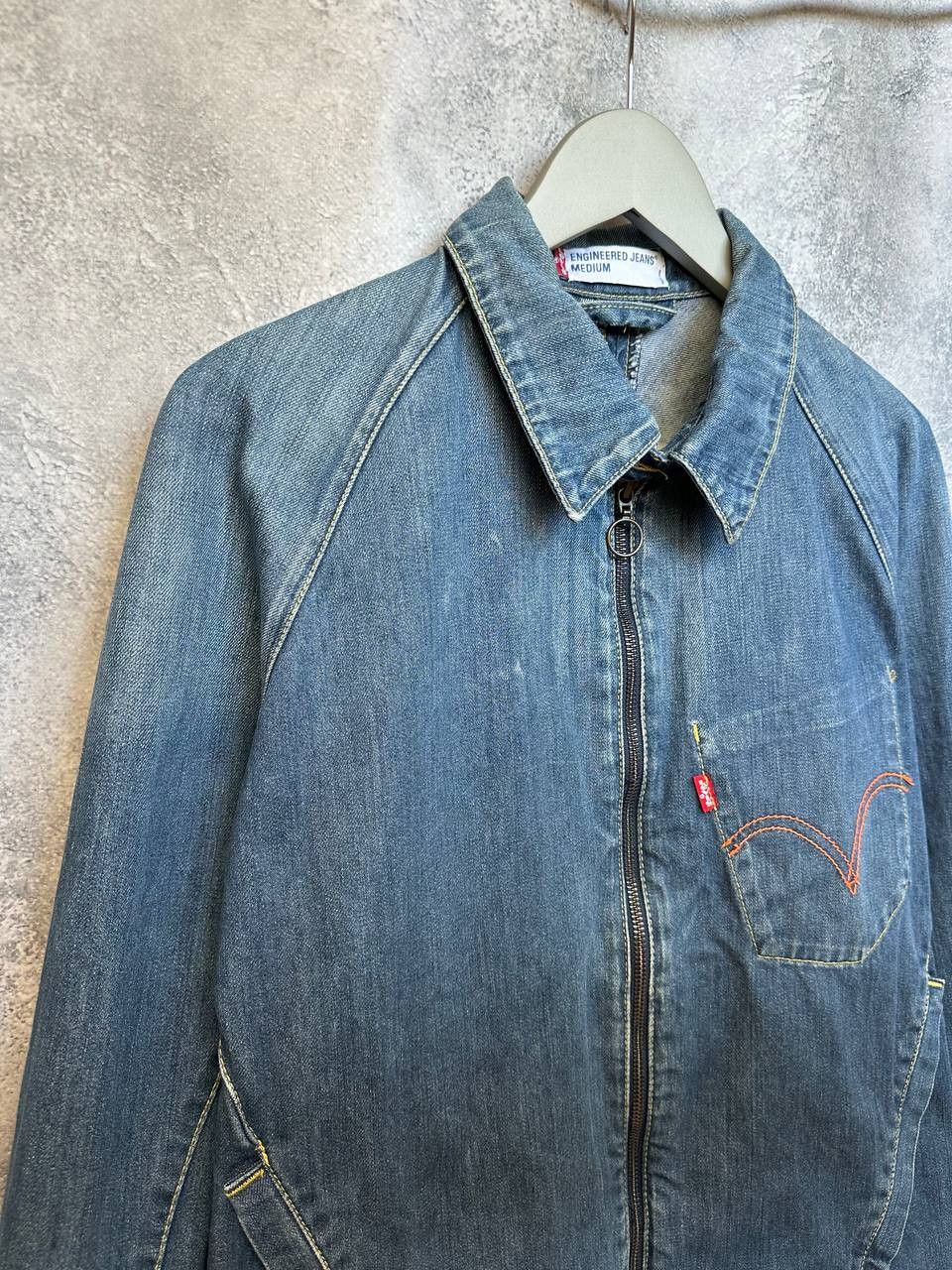 Levi's Vintage Clothing Levi's Engineered Denim Jacket Distressed Jeans Rare Size US M / EU 48-50 / 2 - 4 Thumbnail