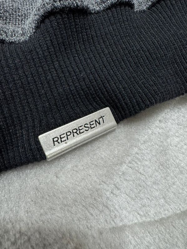 Represent Clo. Represent Clo Washed Boxy Crewneck Sweatshirt College XL Size US XL / EU 56 / 4 - 7 Thumbnail