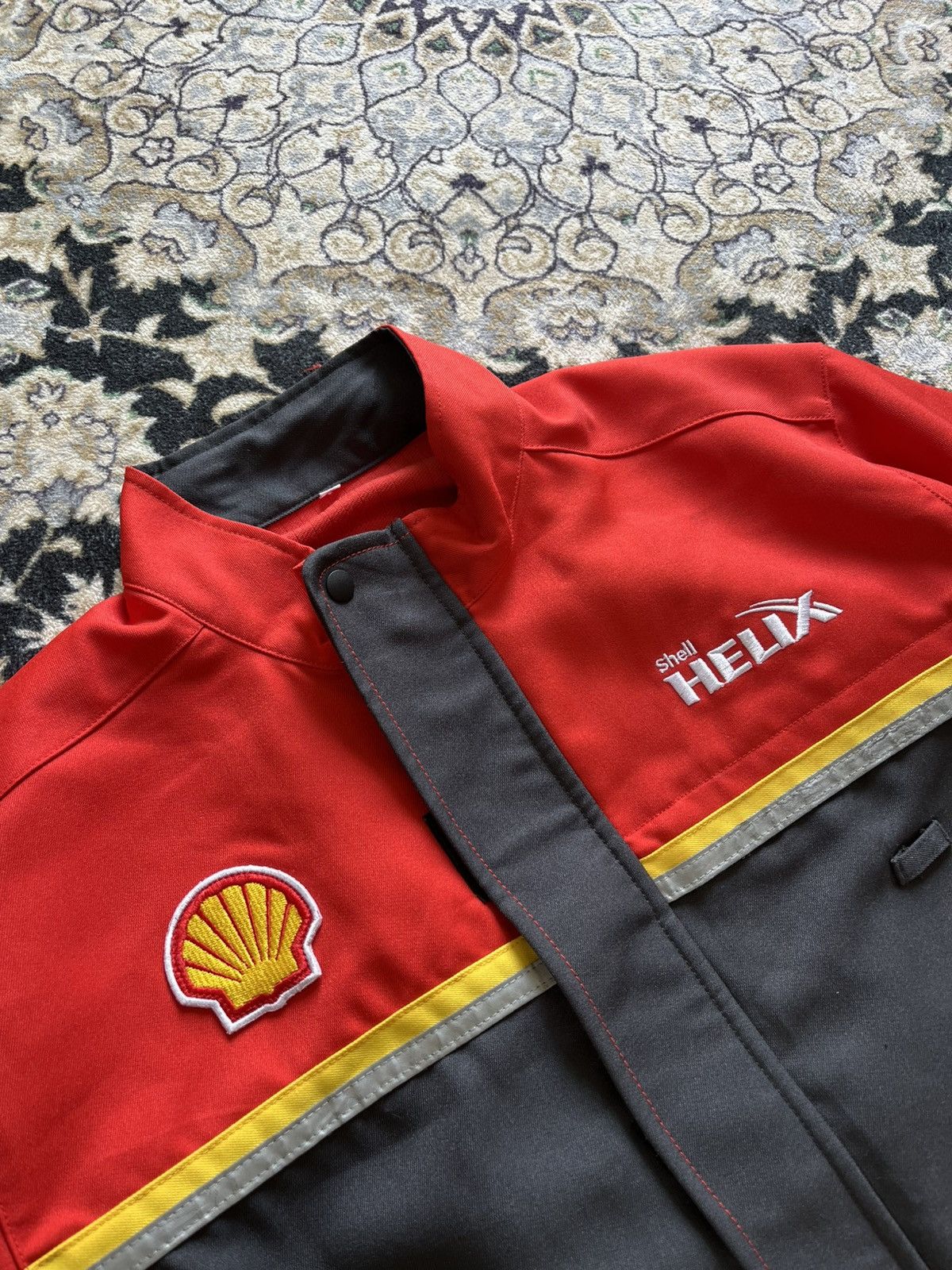 Ferrari Vintage Scuderia Ferrari Shell Helix Coverall Jumpsuit Size US M / EU 48-50 / 2 - 3 Thumbnail
