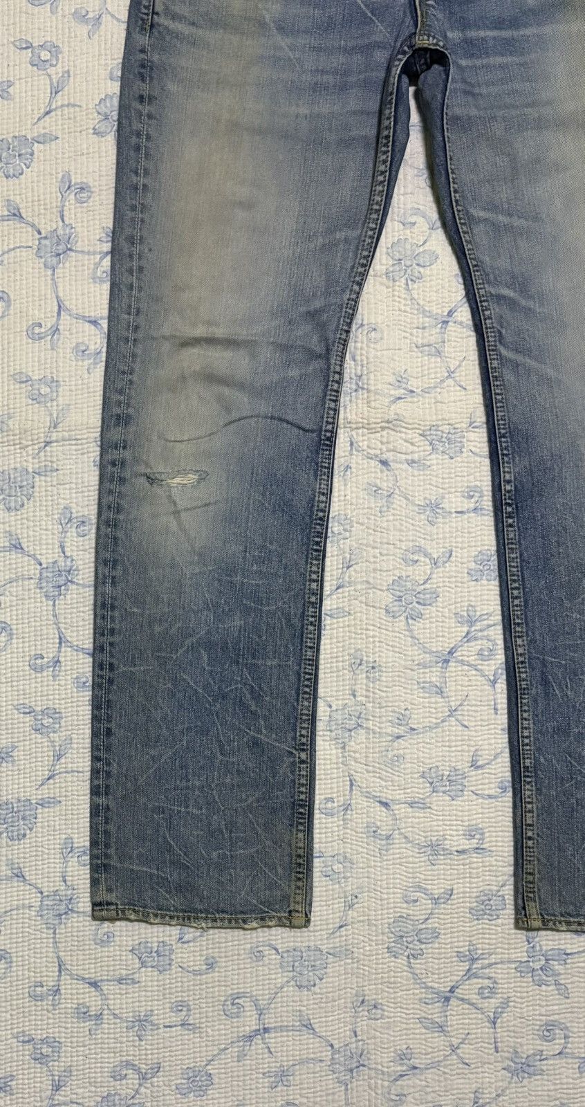 Japanese Brand Japanese Antgauge Double Waist Jeans Streetwear Denim Size US 31 - 6 Thumbnail