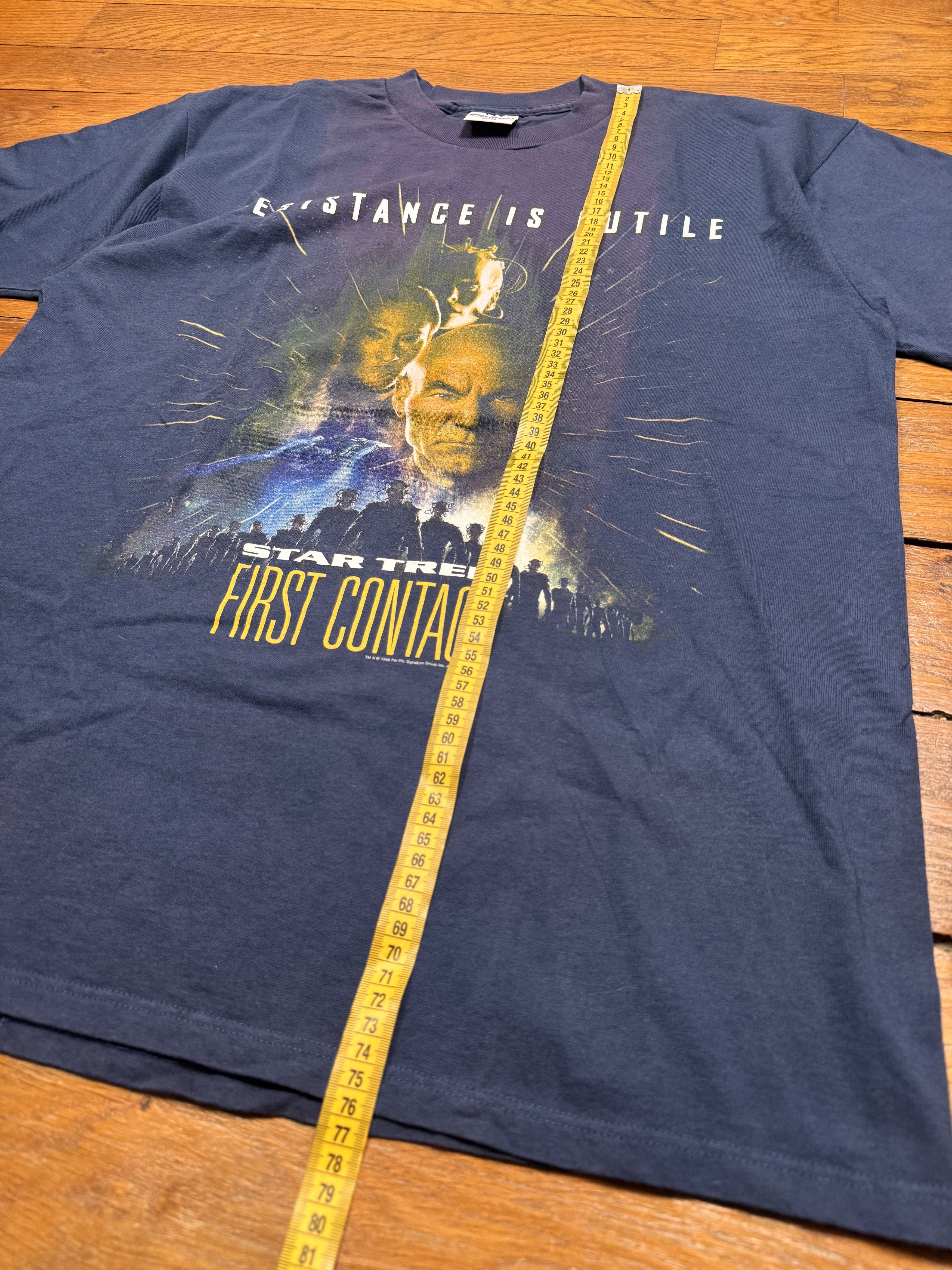 Other Vintage 1996 Star Trek First Contact Promo Tee - XL Size US XL / EU 56 / 4 - 7 Thumbnail