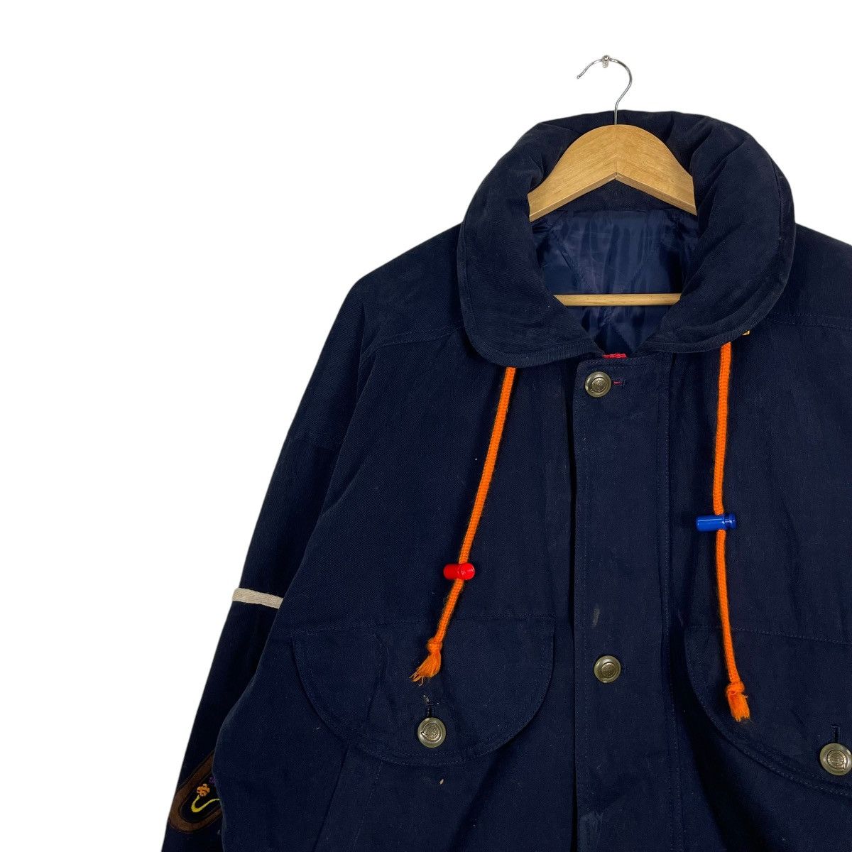 Jean Charles De Castelbajac 💥JEAN CASTELBAJAC NAVY MUSIC EMBROIDERY JACKET Size US M / EU 48-50 / 2 - 6 Thumbnail