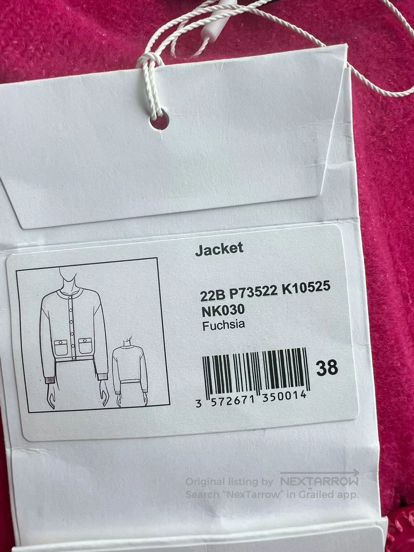 Chanel Chanel Pink Cashmere Knit Cardigan. Size US M / EU 48-50 / 2 - 4 Thumbnail