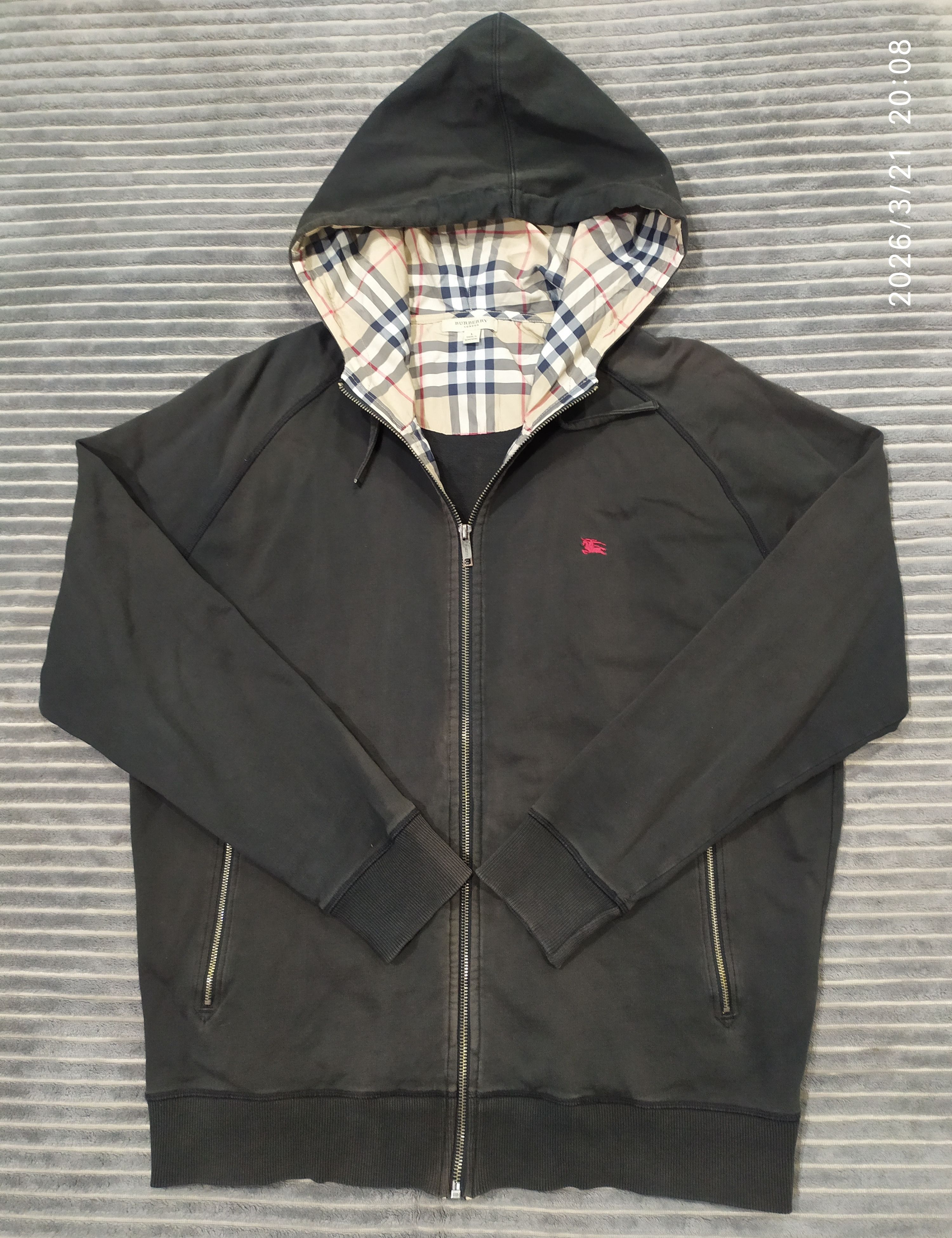 Burberry Burberry london zipper hoodie Size US L / EU 52-54 / 3 - 1 Thumbnail
