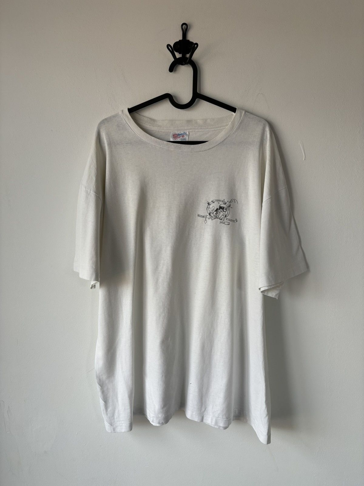 Hanes Vintage 90s Air Force Tee Size US XL / EU 56 / 4 - 2 Thumbnail