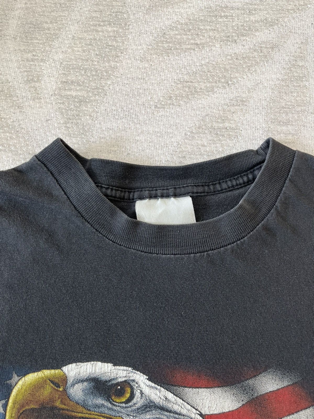 Harley Davidson Vintage 00’s Protect Our “American Tradition” Faded T-Shirt Size US XL / EU 56 / 4 - 8 Thumbnail