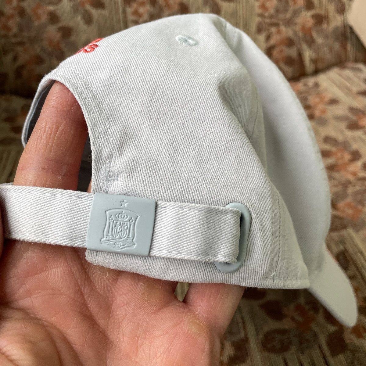 Adidas Adidas Spain FEF 3 Stripes Football Soccer Grey Cap Hat Size ONE SIZE - 12 Thumbnail