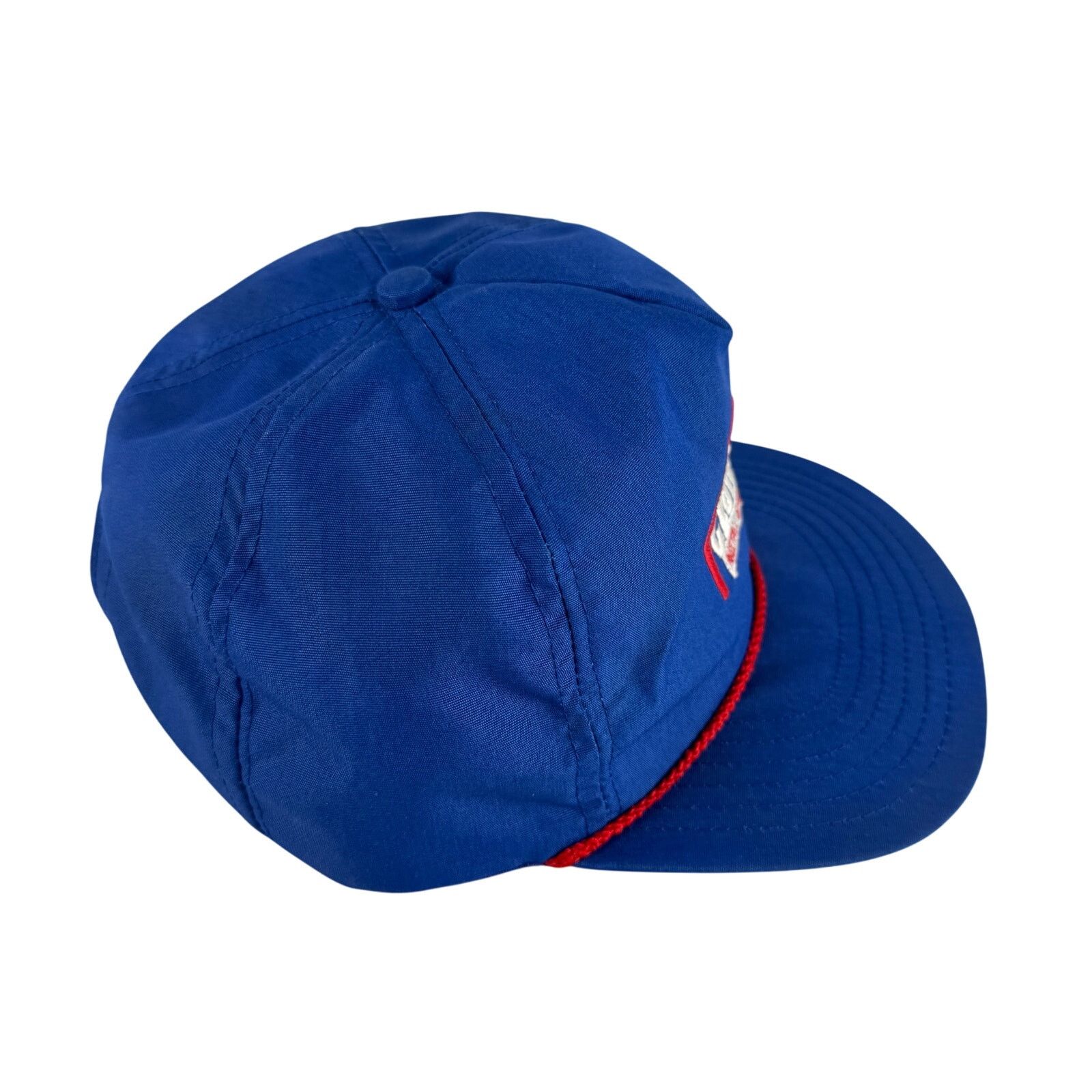 Other Vintage Georgia Metal Structures Hat Blue Red Snapback USA Size ONE SIZE - 5 Thumbnail