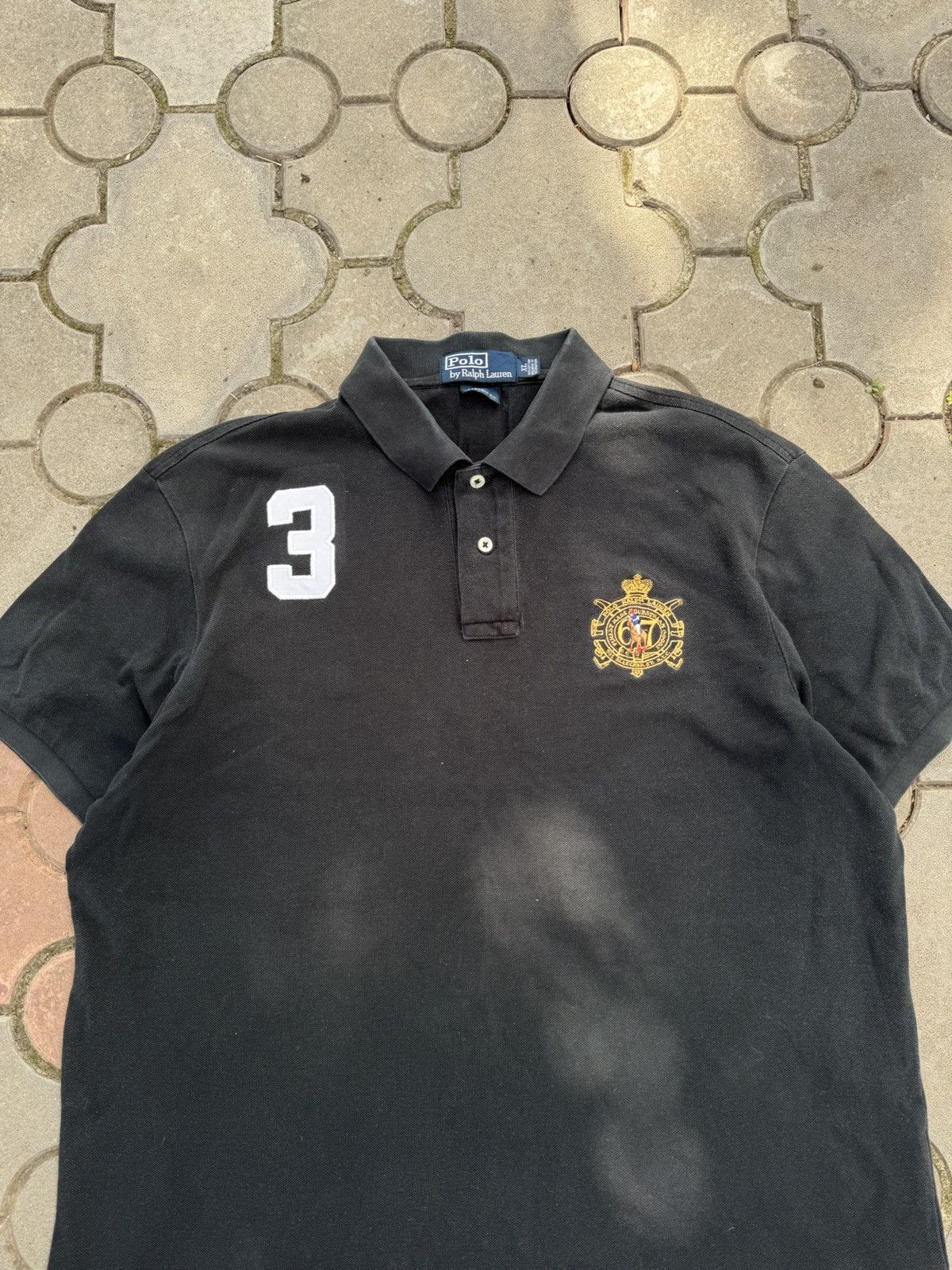 Polo Ralph Lauren Vintage Ralph Lauren Big Pony Polo Tee Size US XL / EU 56 / 4 - 2 Thumbnail