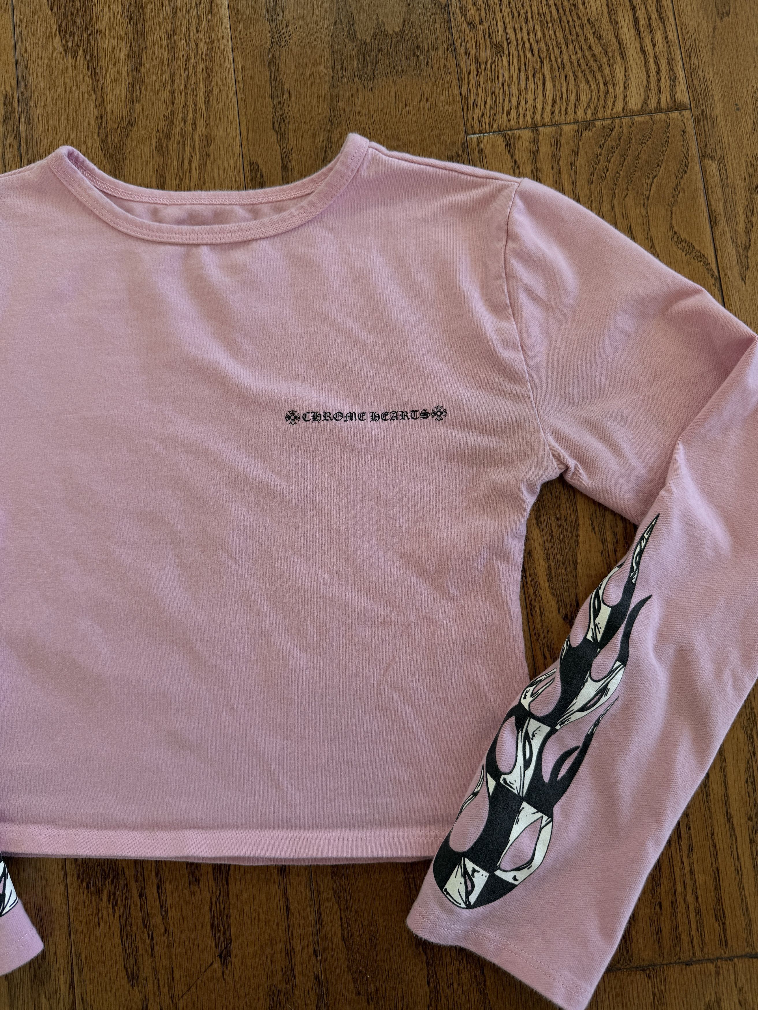 Chrome Hearts CH Matty Boy Pink Long Sleeve Size M / US 6-8 / IT 42-44 - 6 Thumbnail
