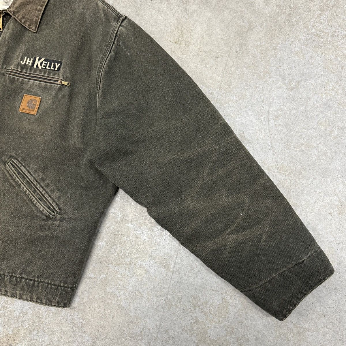 Carhartt Vintage Carhartt Detroit Jacket j97 MOS Size US XXL / EU 58 / 5 - 7 Thumbnail