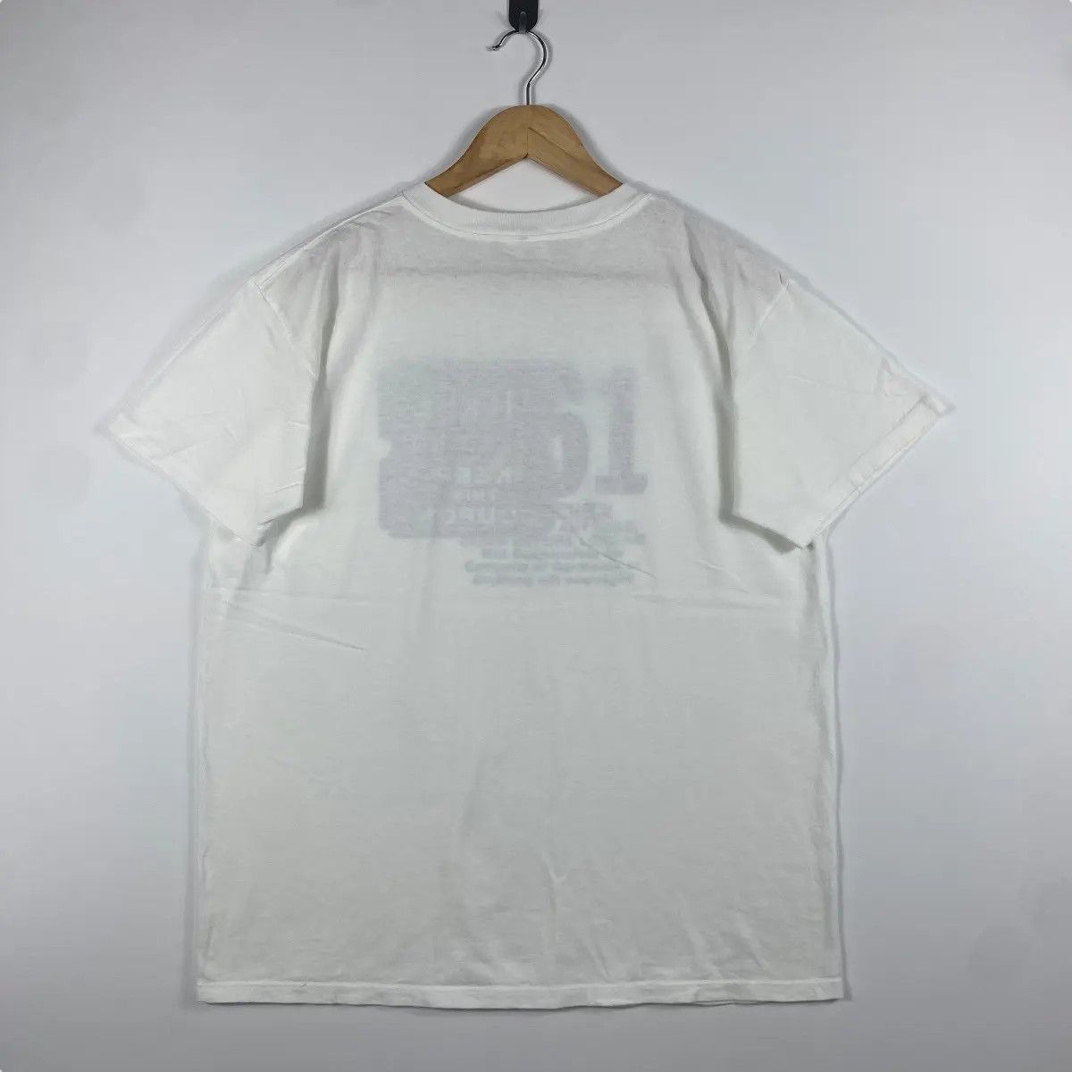 Calvin Klein Vintage 90's CALVIN KLEIN Ck Ticket Graphic Tee Shirt Large Size US L / EU 52-54 / 3 - 5 Thumbnail