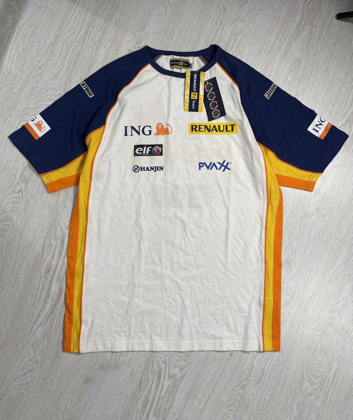 Other Vintage Renault F1 Racing Sponsors T-Shirt New With Tags Size US XXL / EU 58 / 5 - 1 Thumbnail