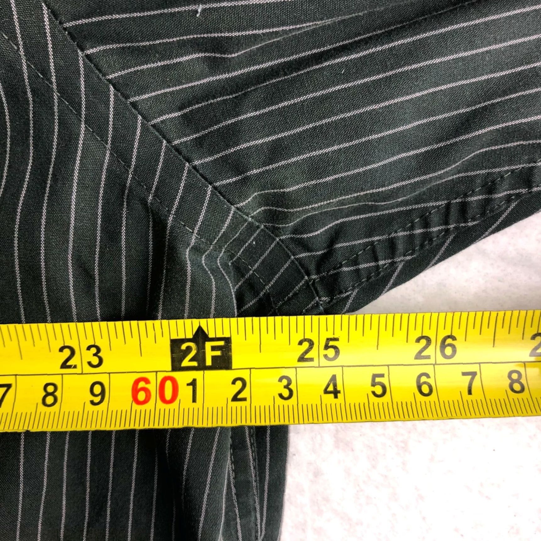 Vintage Axcess Mens 17.5 32-33 Green Long Sleeve Collared Button Up Shirt Size US XXL / EU 58 / 5 - 6 Thumbnail