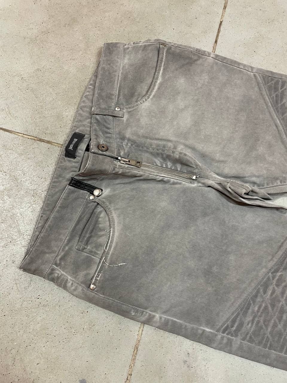 Roberto Cavalli Vintage Just Cavalli Biker Pants Size US 34 / EU 50 - 6 Thumbnail