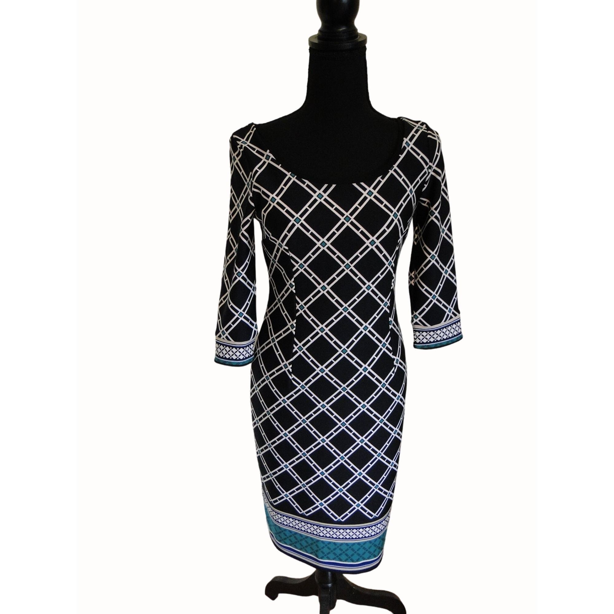White House Black Market White House Black Market Dress Size 0 Geometric Size XS / US 0-2 / IT 36-38 - 1 Thumbnail