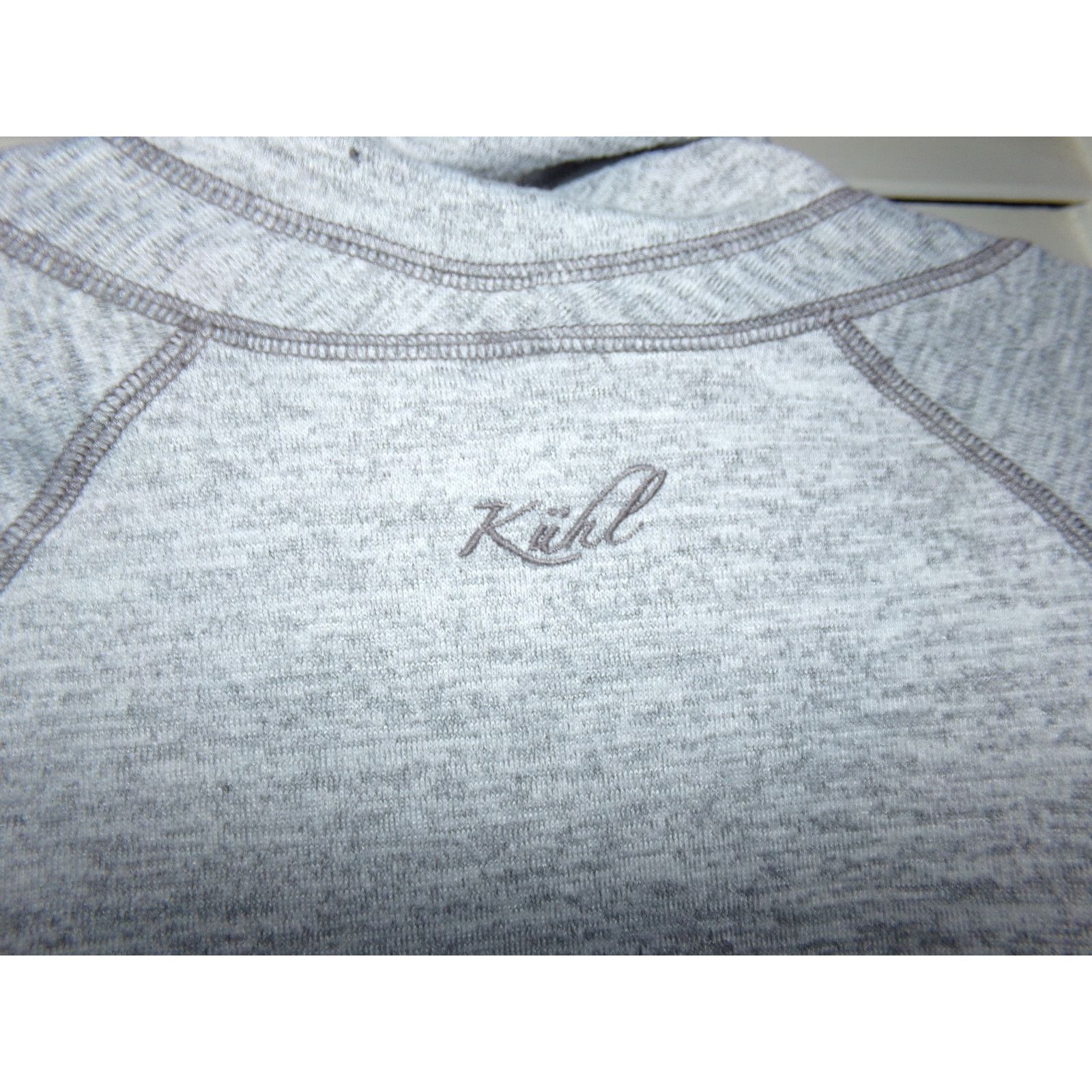 Kuhl Kuhl gray cowl neck sweatshirt S Kangaroo pocket thumb holes Size S / US 4 / IT 40 - 5 Thumbnail