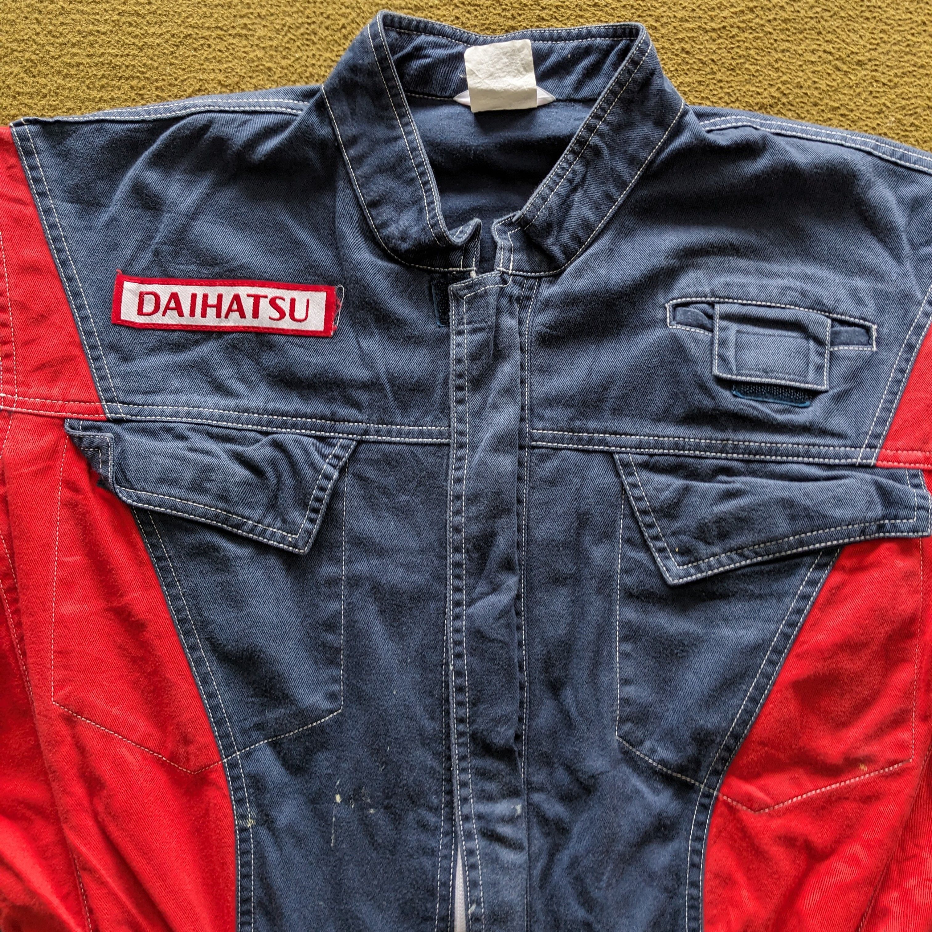Vintage Vintage DAIHATSU Motorsports Racing Coverall Workwear Jacket Size US XL / EU 56 / 4 - 5 Thumbnail