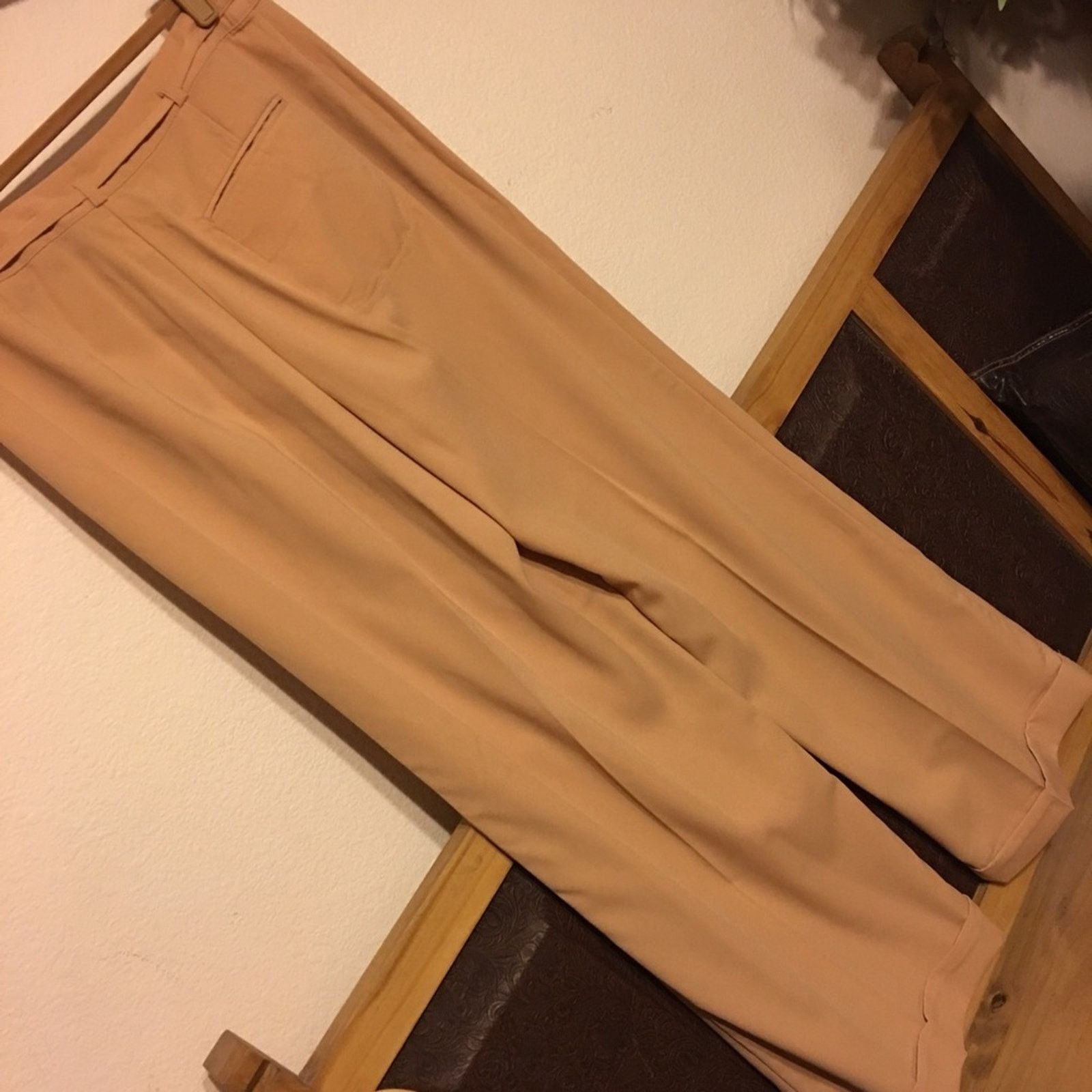 Other Metro Style golden tan jacket and pant set suit Size L / US 10 / IT 46 - 4 Thumbnail