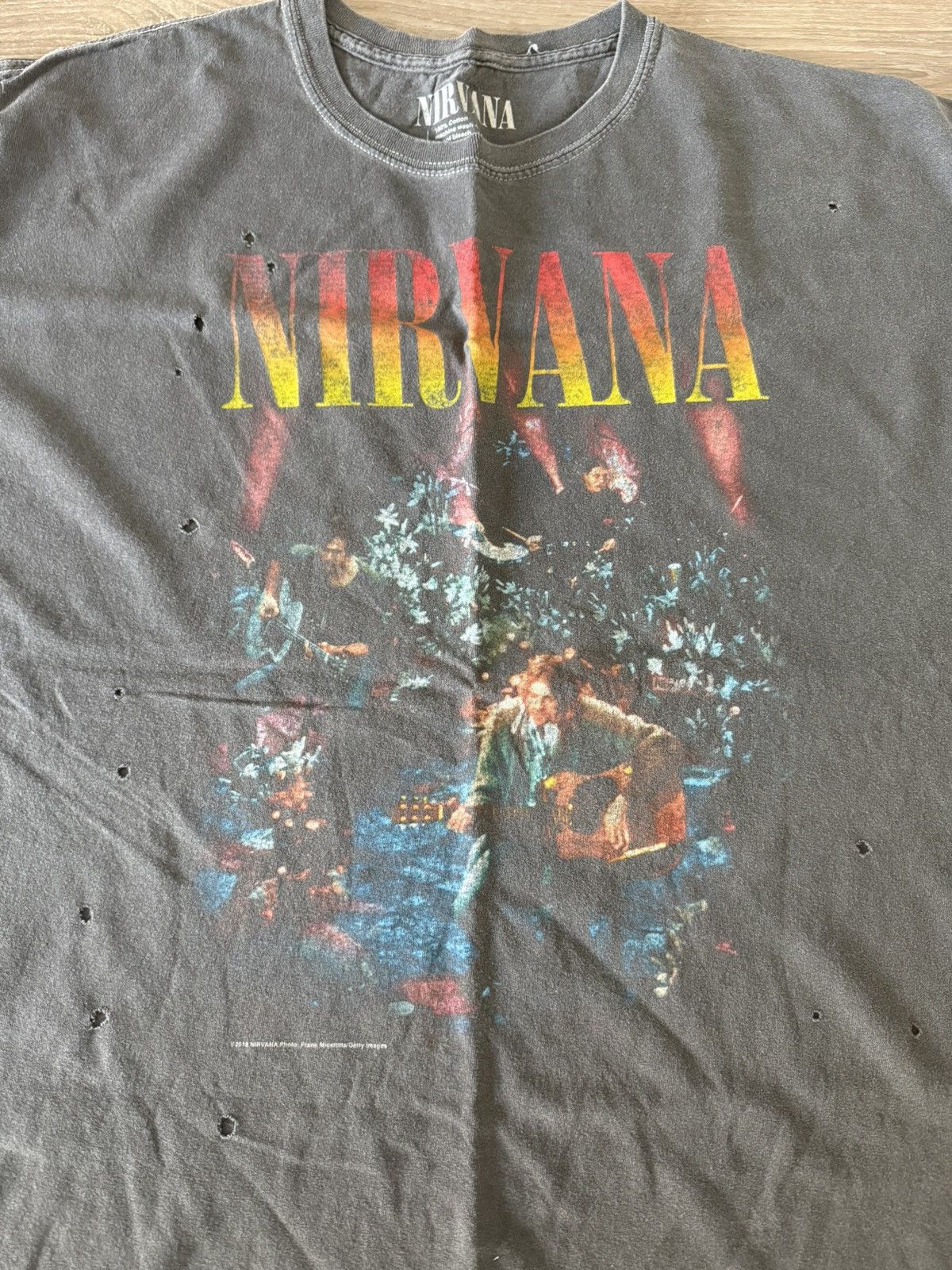 Urban Outfitters oversize Nirvana rock band vintage T-shirt Size US XL / EU 56 / 4 - 2 Thumbnail