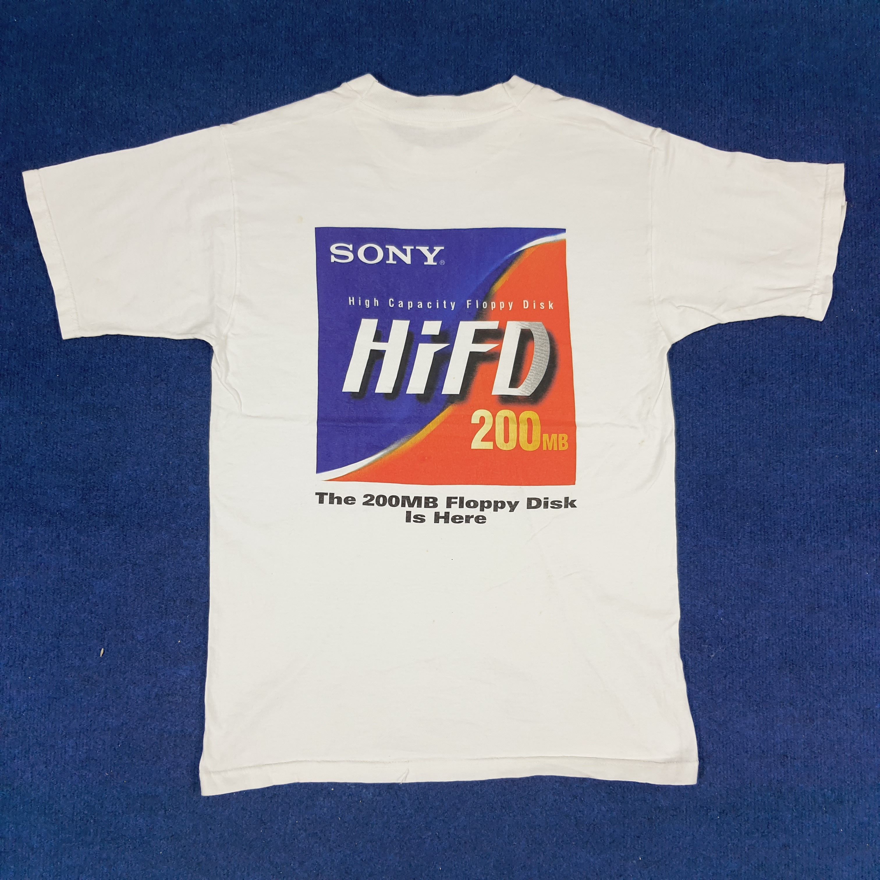 Japanese Brand × Sony × Vintage Vintage Sony HiFD Japanese Brand T-shirt Size US S / EU 44-46 / 1 - 1 Thumbnail