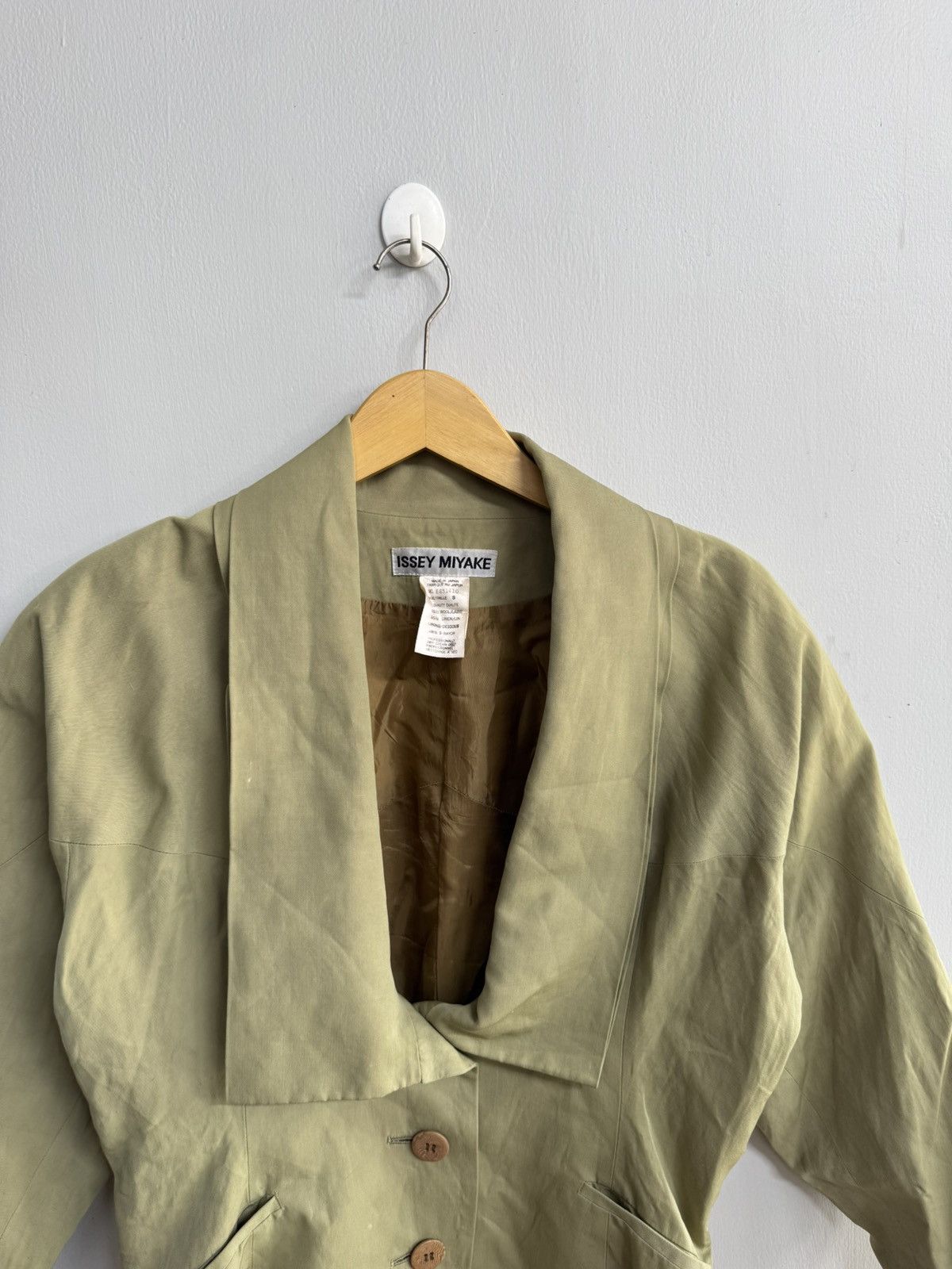Issey Miyake VINTAGE ISSEY MIYAKE BLAZZER WOMEN Size S / US 4 / IT 40 - 2 Thumbnail