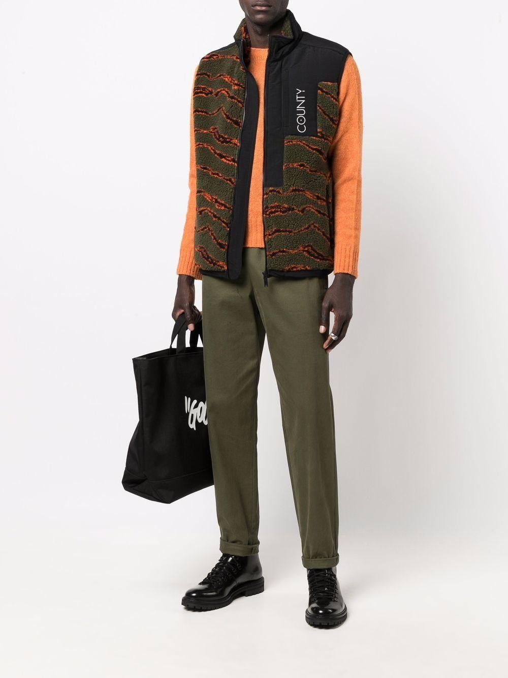 Marcelo Burlon MARCELO BURLON Camouflage Print Pile Zip Gilet Size US S / EU 44-46 / 1 - 5 Thumbnail