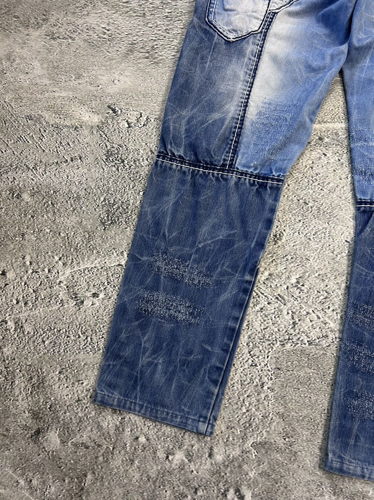 Japanese Brand × Vintage Japanese Brand Kosmo Lupo jeans big logo Vintage Swag Y2K Size US 30 / EU 46 - 11 Thumbnail