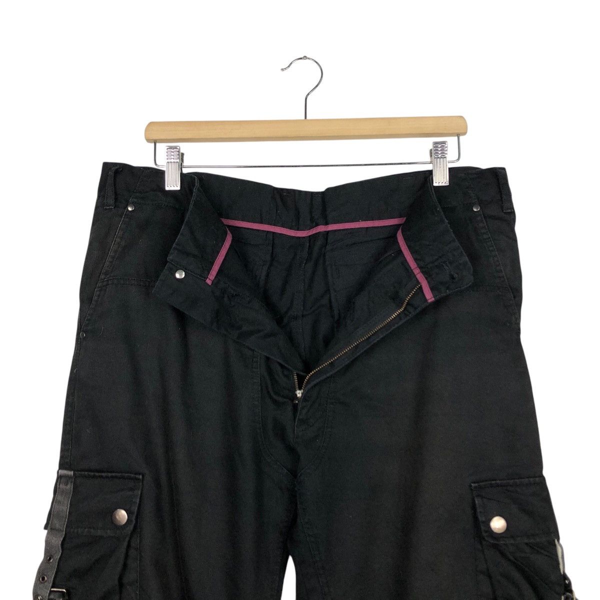 Hysteric Glamour 📌Vintage Biker Cargo Pants Evolution Multi Pockets Size US 36 / EU 52 - 15 Thumbnail