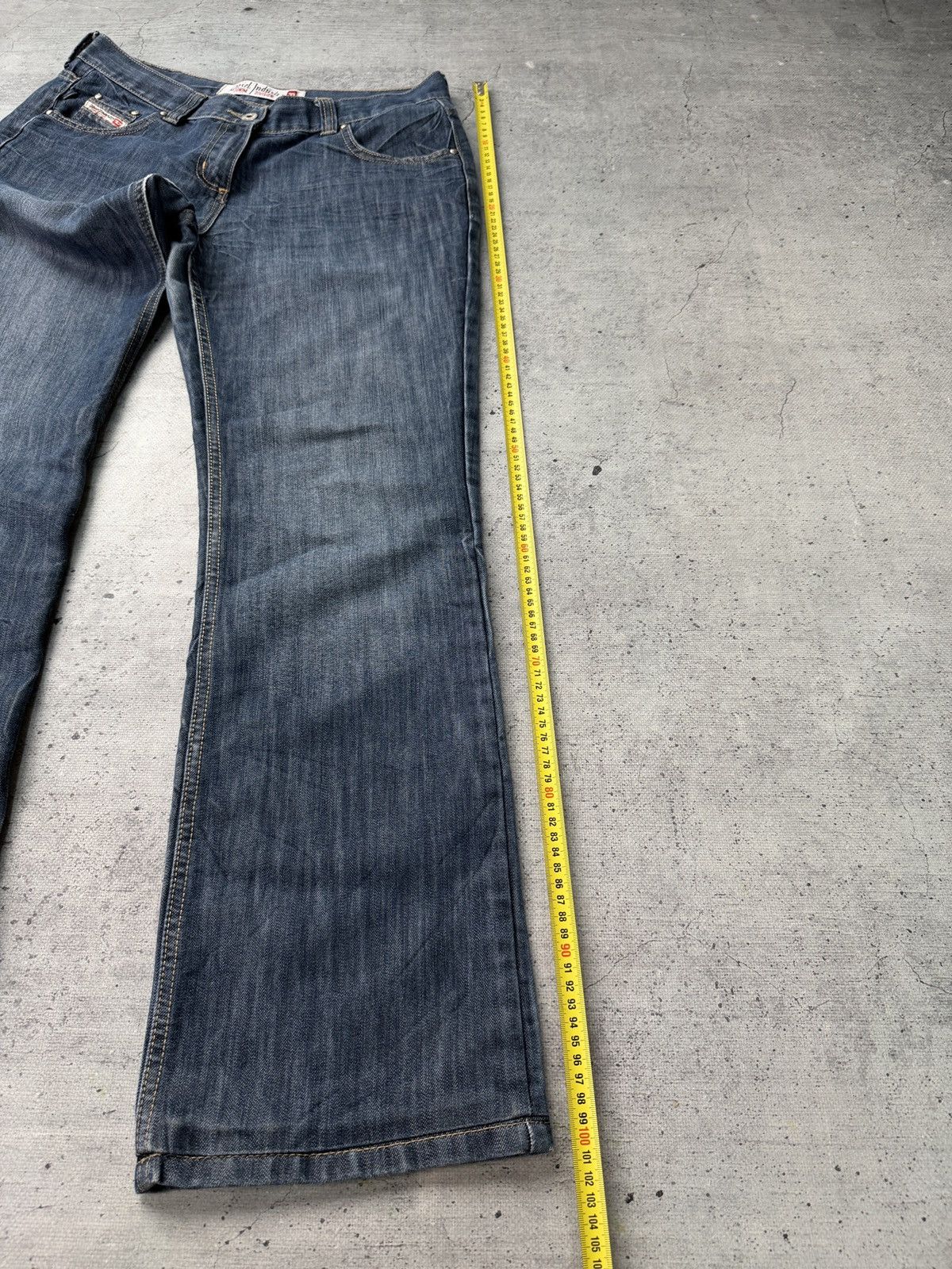 Diesel Vintage 90’s Diesel Jeans Avantgarde Pocket Designer Japanes Size US 34 / EU 50 - 9 Thumbnail