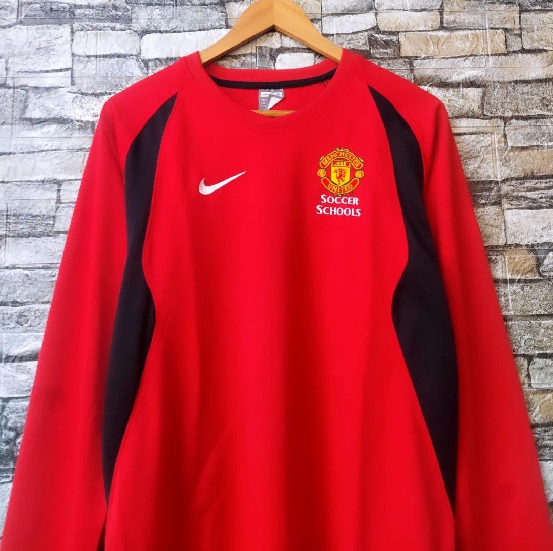 Nike Nike Manchester United Soccer Schools Long Sleeve Jersey Size US S / EU 44-46 / 1 - 3 Thumbnail