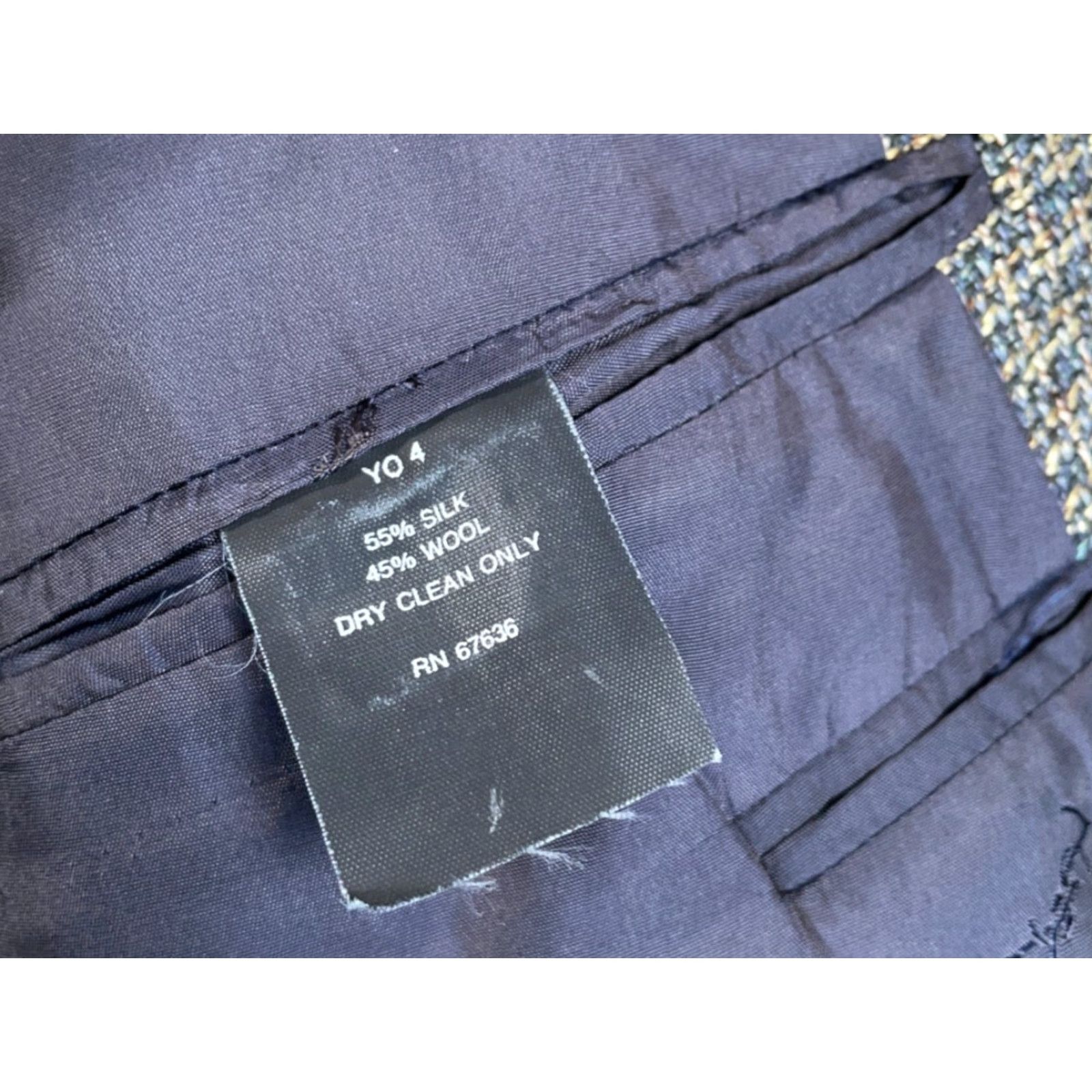Yves Saint Laurent VINTAGE Yves Saint Laurent Sport Coat Men's 46 Brown Silk Wool Two-Button Jacket Size US S / EU 44-46 / 1 - 4 Thumbnail