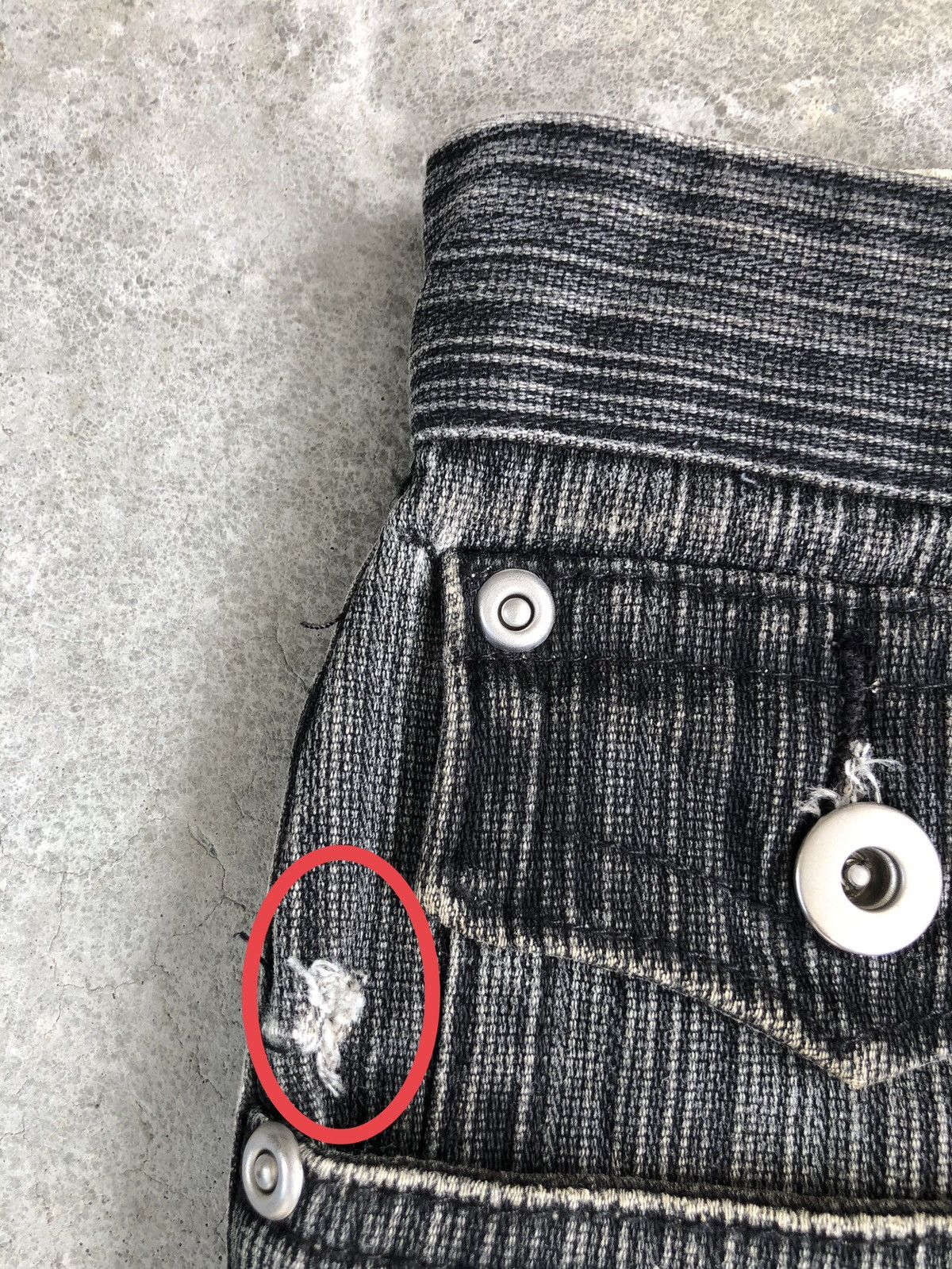If Six Was Nine Japanese Barcedos Flared Jeans Distressed Denim Hickory Size US 30 / EU 46 - 18 Thumbnail