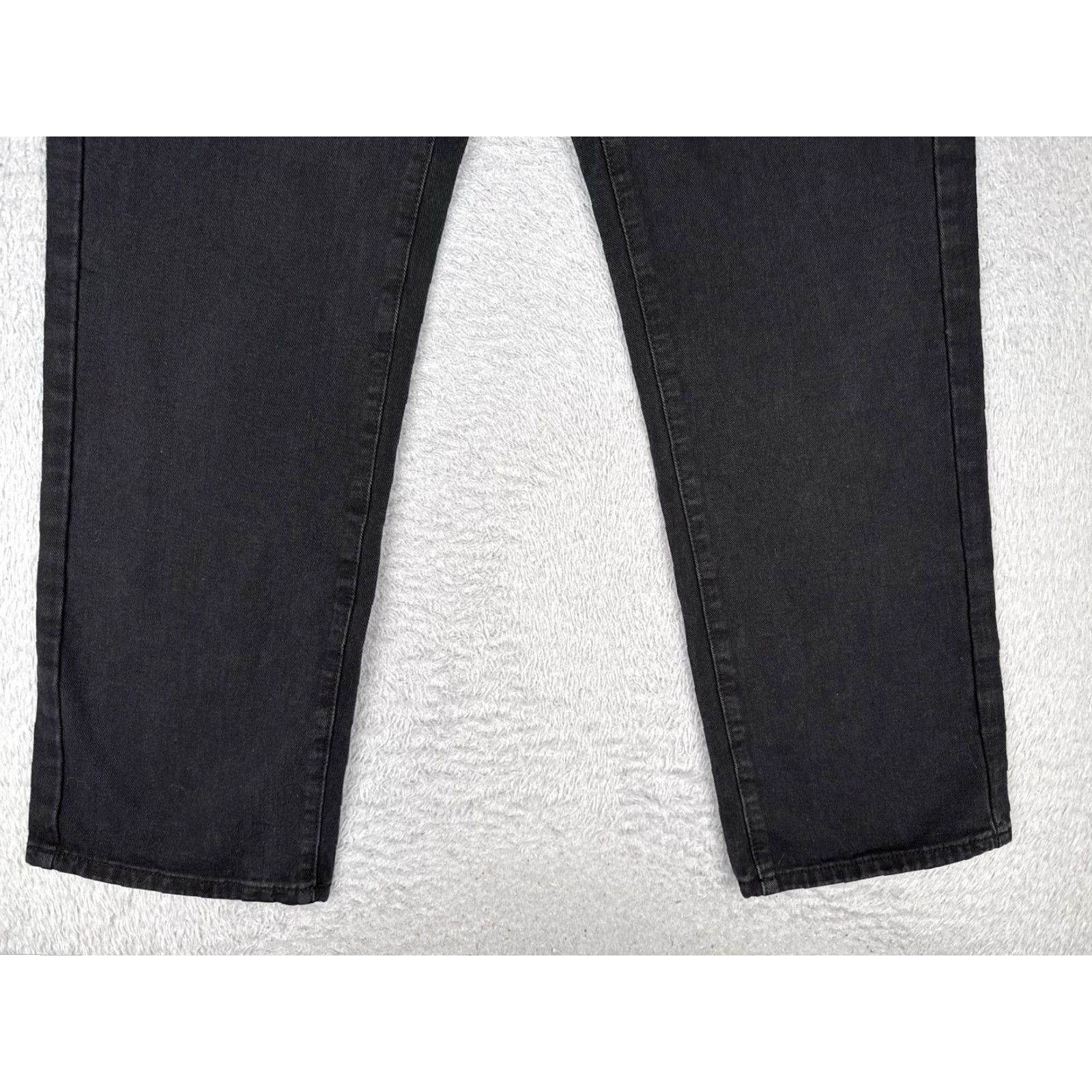 Shein Shein Jeans Women 8 Black High Rise Straight Leg Denim Pant Stretch Casual 28x30 Size 30" / US 8 / IT 44 - 2 Thumbnail