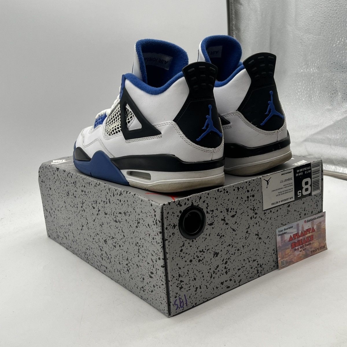 Jordan Brand Air Jordan 4 Motorsports Size US 8.5 / EU 41-42 - 4 Thumbnail