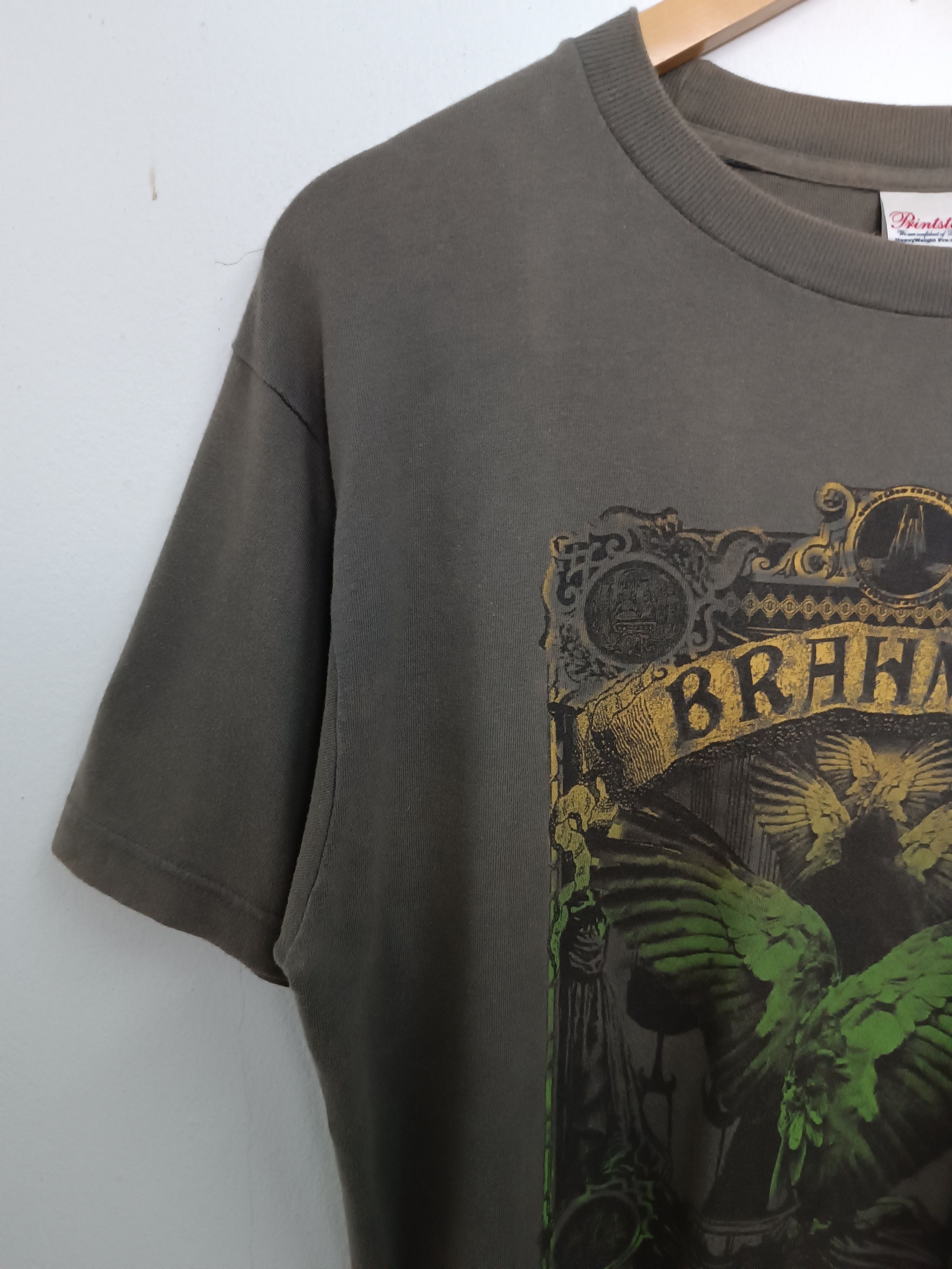 Band Tees VINTAGE Y2K BRAHMAN PUNK JAPAN TEE low iq oau kemuri Size US L / EU 52-54 / 3 - 5 Thumbnail