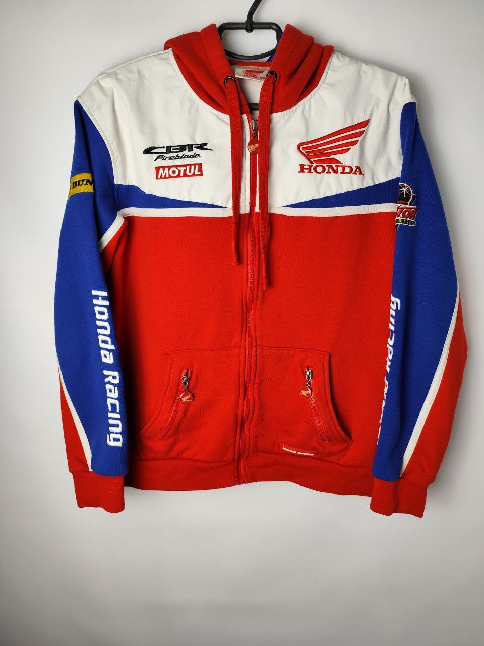 Honda Vintage streetwear y2k Racing Honda Zip Hoodie Size US S / EU 44-46 / 1 - 1 Thumbnail