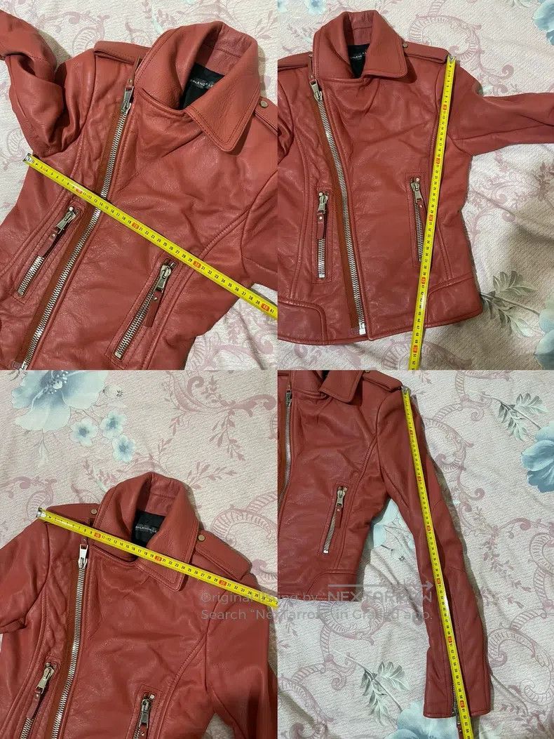 Balenciaga Balenciaga Classic Biker Leather Jacket Size XXS / US 00 / IT 34 - 8 Thumbnail