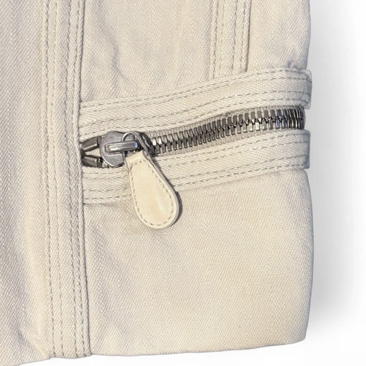 Bottega Veneta Vintage Bottega Veneta Beige Button Up Jacket Size 46 Small Size L / US 10 / IT 46 - 5 Thumbnail