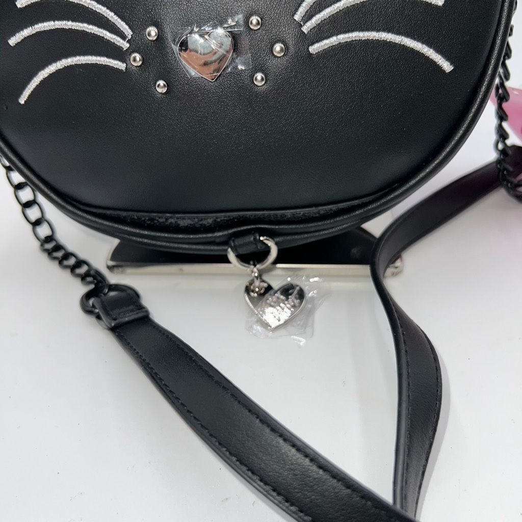 Betsey Johnson Betsey Johnson Black Cat Crossbody Bag Size ONE SIZE - 3 Thumbnail